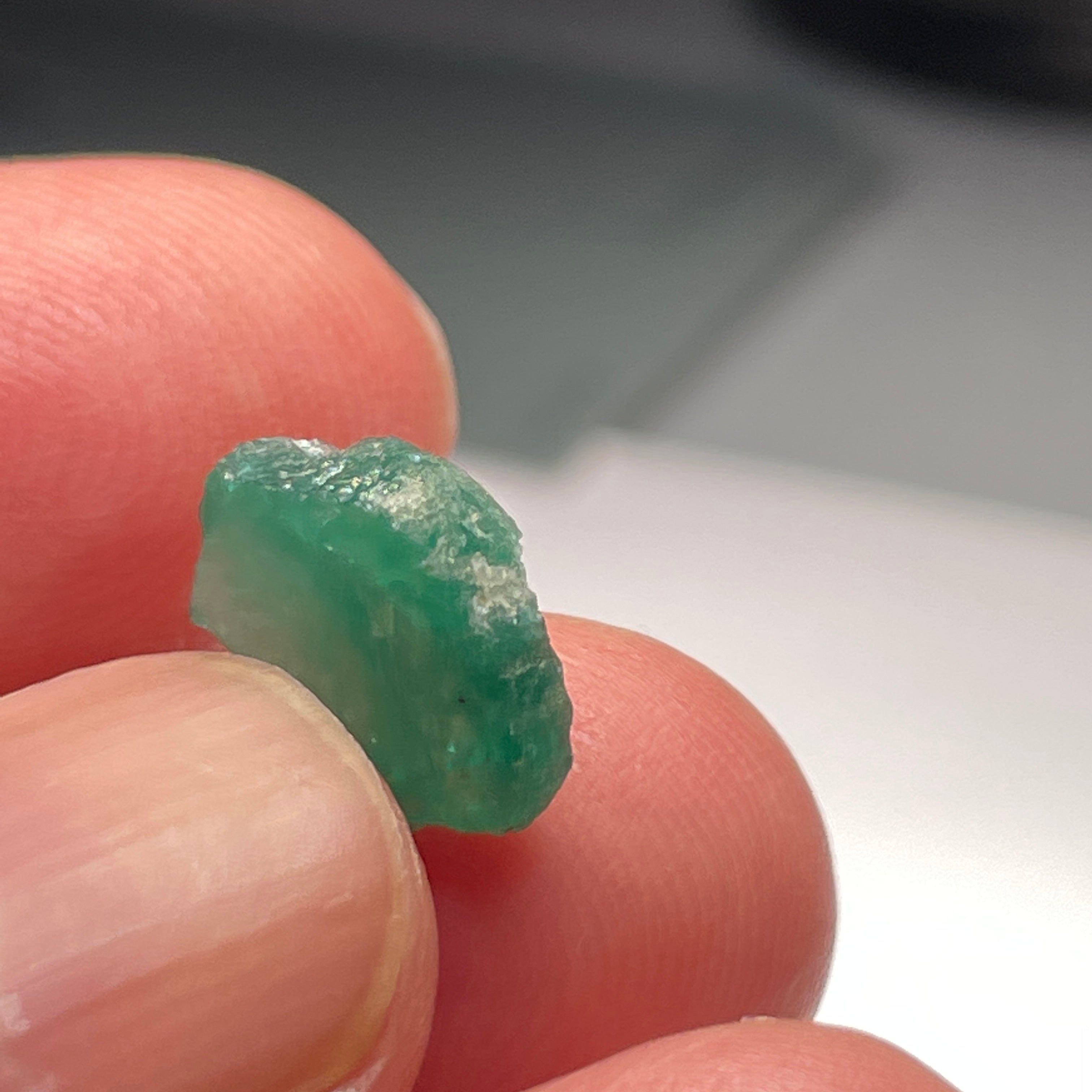 3.45Ct Emerald Crystal. Tanzania. No Oil Untreated Unheated.
