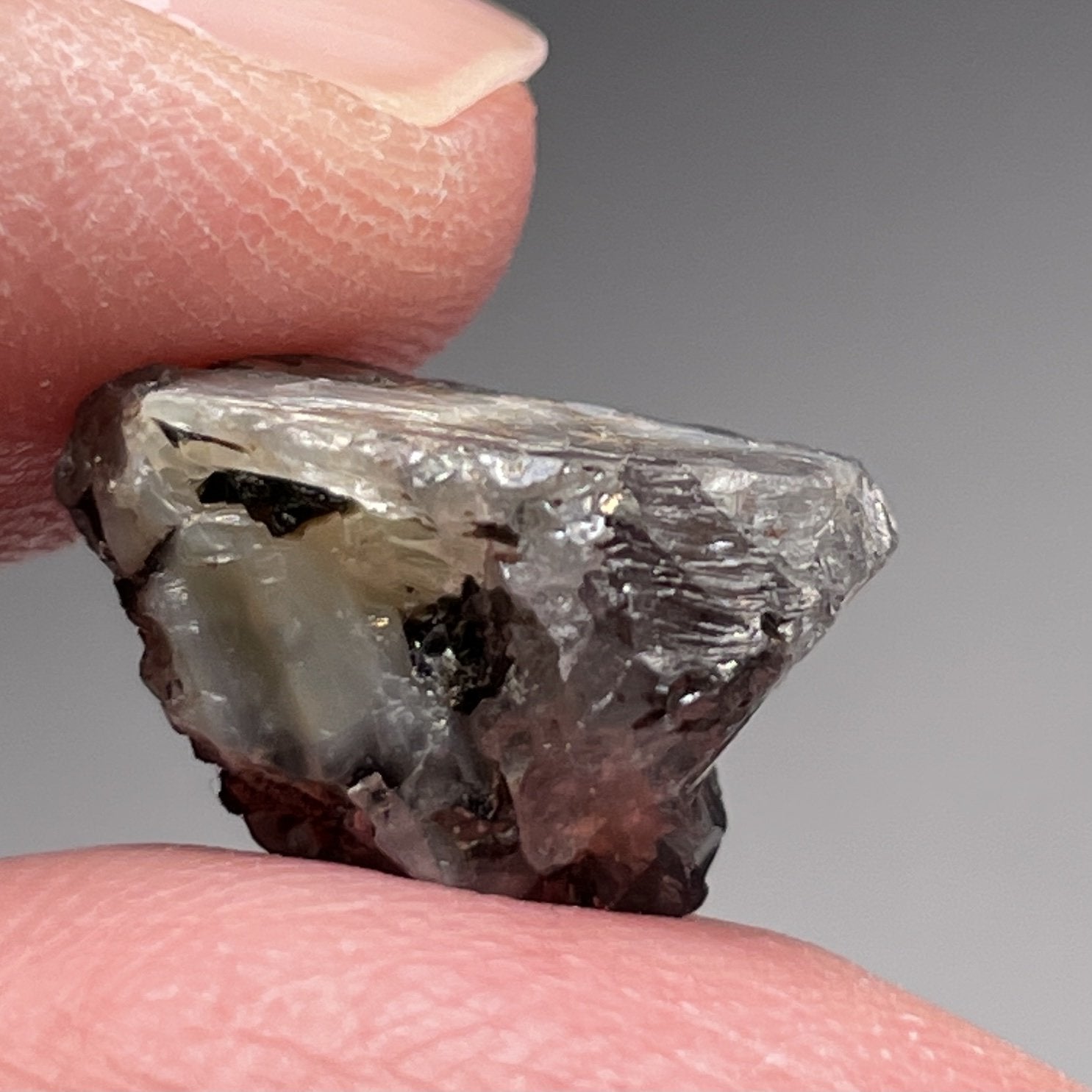 12.38Ct Alexandrite Crystal Manyara Tanzania Untreated Unheated 14 X 9 9.3 Mm