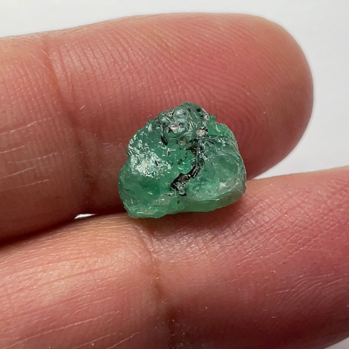 3.81Ct Emerald Crystal Tanzania Untreated Unheated No Oil