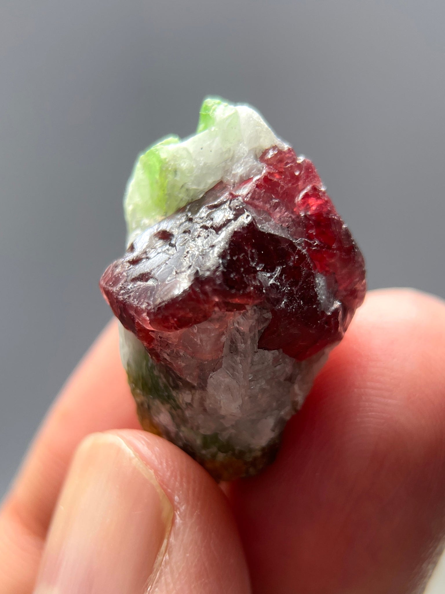 45.92Ct Mahenge Spinel Crystal Tanzania. Untreated Unheated