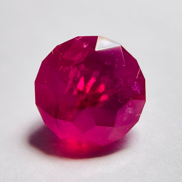 1.475Ct Winza Ruby Tanzania Untreated Unheated. 5.7Mm X 6.1Mm Precision Custom Cut By Us In London