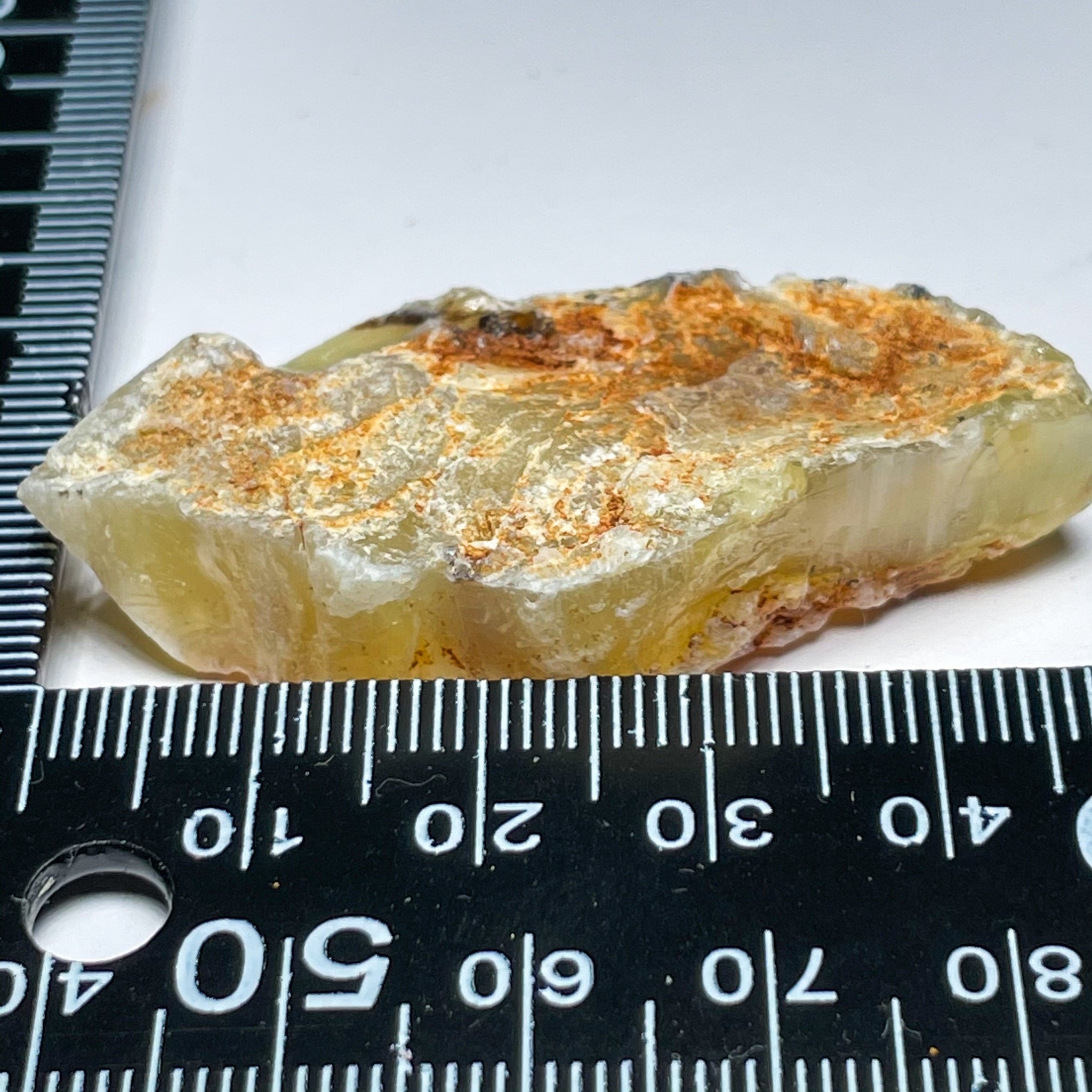 78.43Ct Opal Tanzania Untreated Unheated From A 1999 Deposit Chatoyant (Cats-Eye Effect)