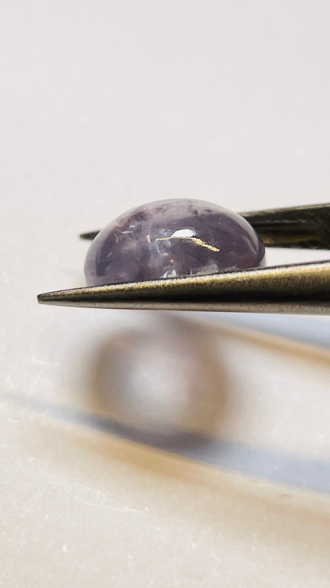 5.20Ct Colour Change / Shift Sapphire Cabochon Umba Valley Tanzania. Untreated Unheated.