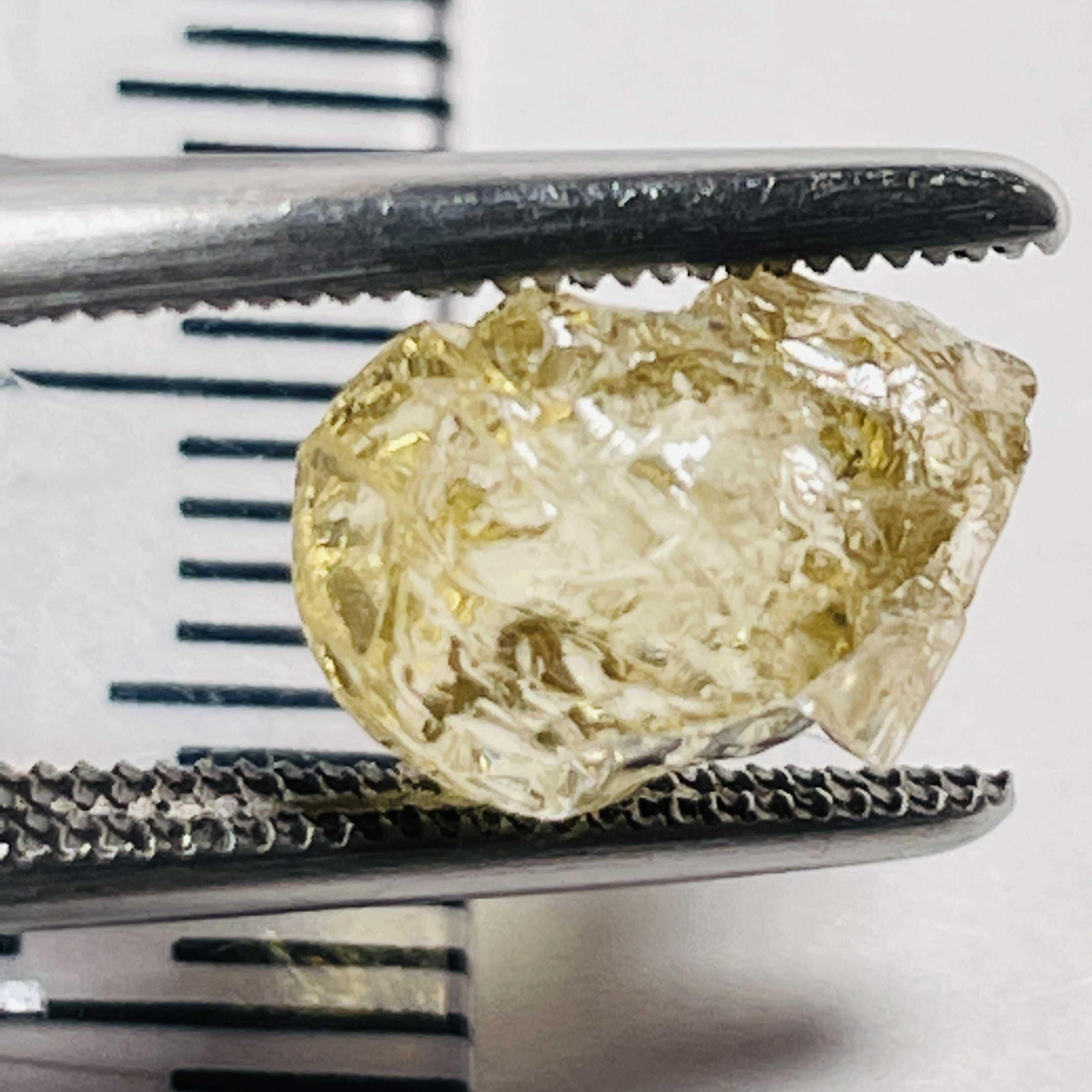 3.26Ct Yellow Tourmaline Crystal Vvs-If Tanzania Untreated Unheated.