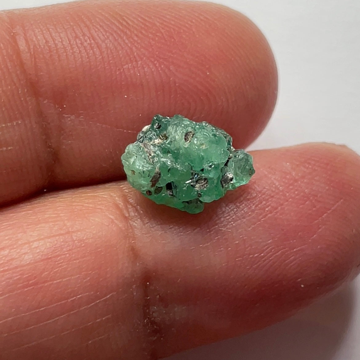 5.61Ct Emerald Crystal Tanzania Untreated Unheated No Oil