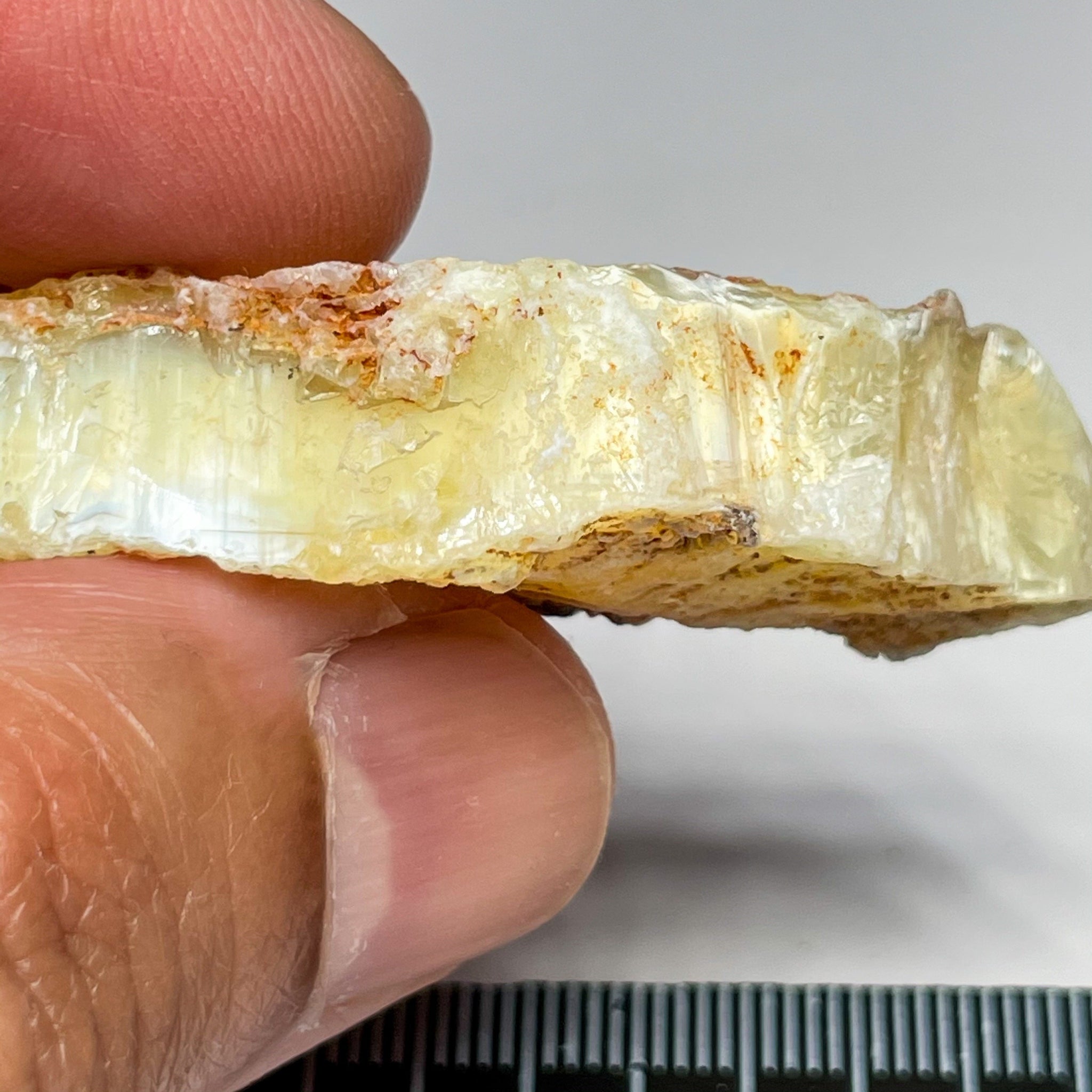 78.43Ct Opal Tanzania Untreated Unheated From A 1999 Deposit Chatoyant (Cats-Eye Effect)