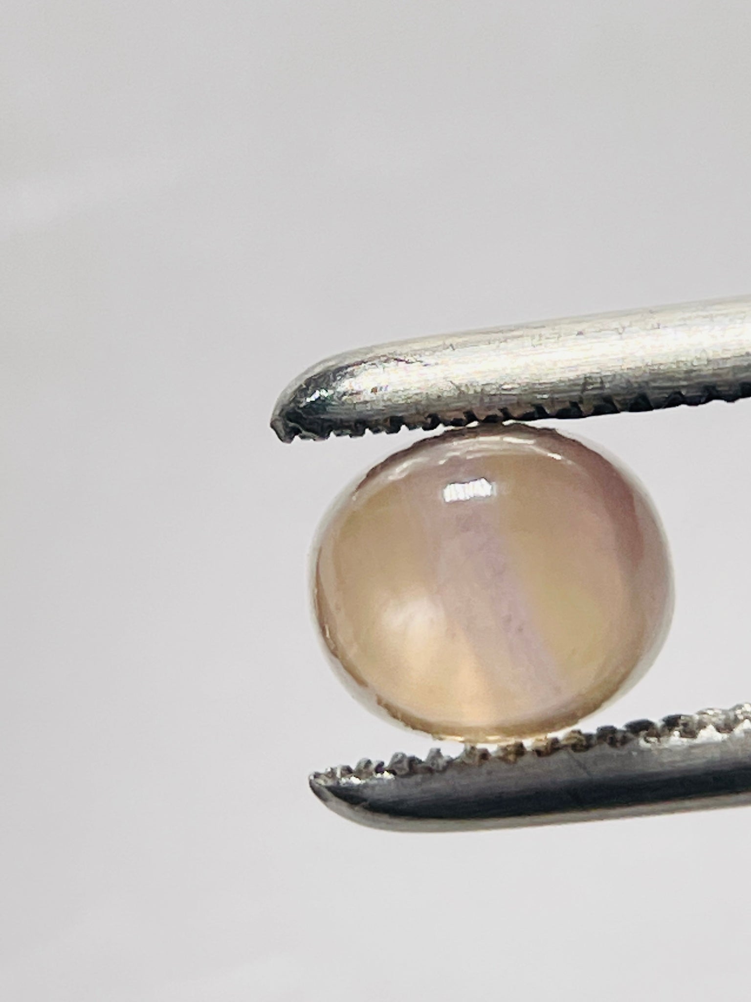 1.32Ct Umba Sapphire Cabochon. Tanzania Untreated Unheated. Incredible Banding On This One