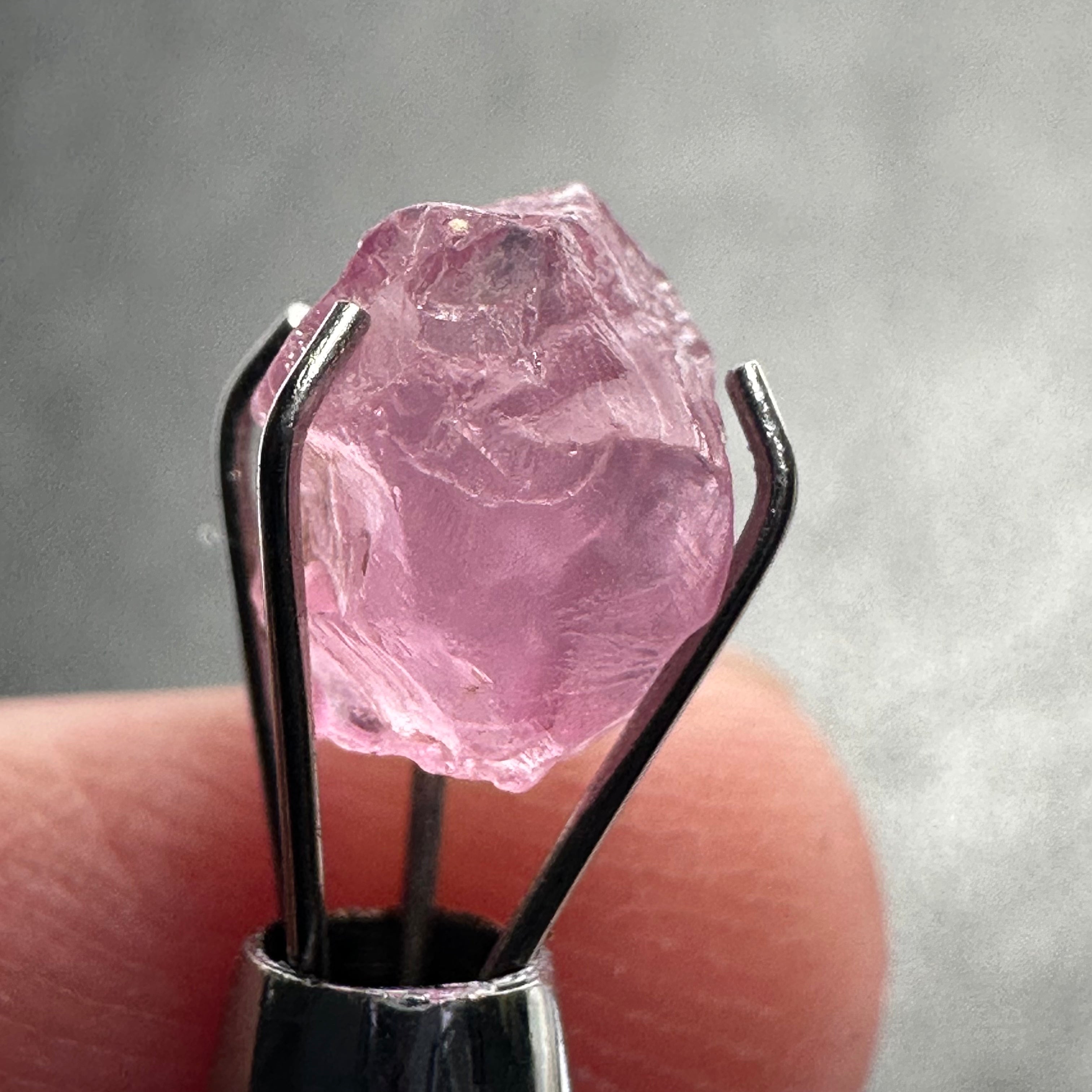 2.17Ct Pink Spinel Tanzania Vs + Slightly Silky Untreated Unheated