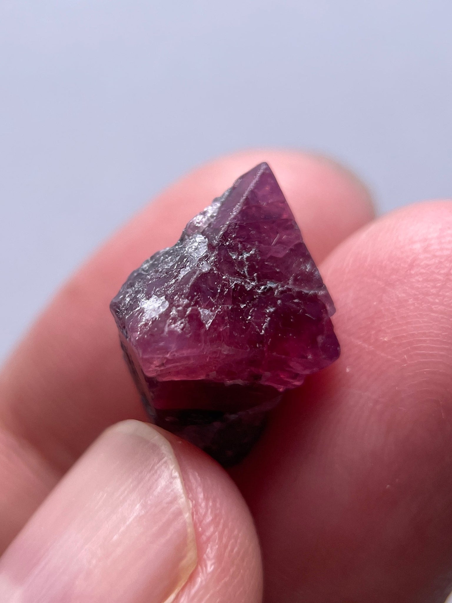 16.06Ct Mahenge Spinel Crystal Tanzania. Untreated Unheated