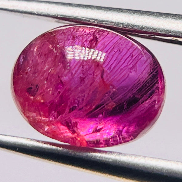 2.11Ct Sapphire Cabochon Umba Valley Tanzania. Untreated Unheated.