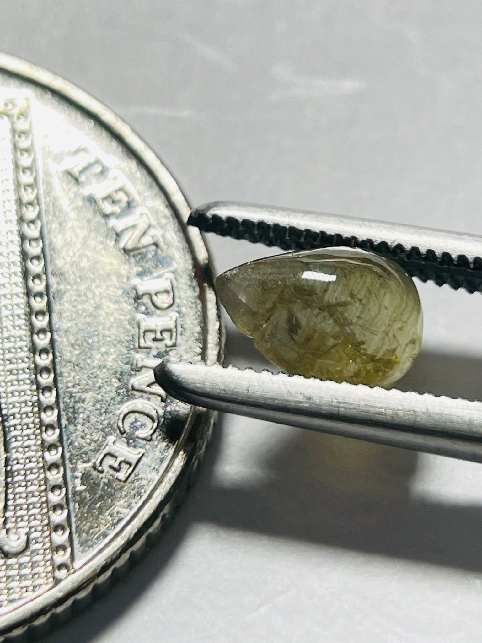 1.39Ct Umba Sapphire Cabochon. Tanzania Untreated Unheated.