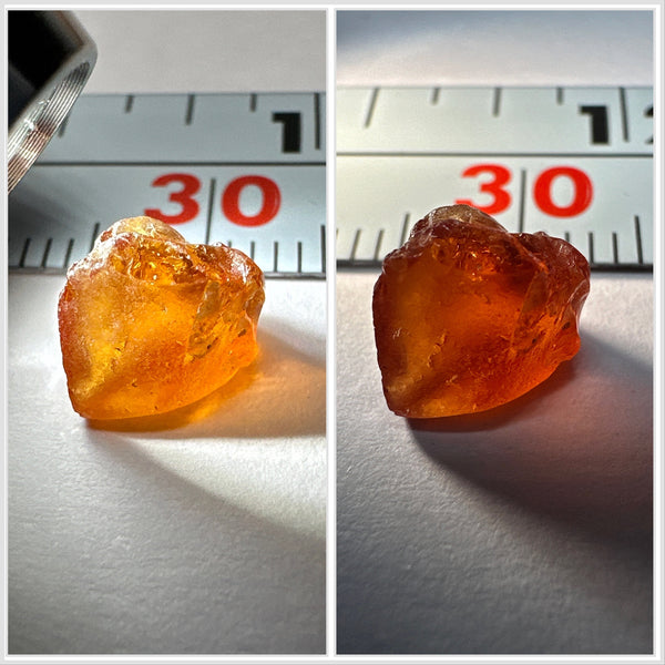 2.45ct Colour Change Garnet, Tanzania, Untreated Unheated, slight inclusion coming in, rest clean