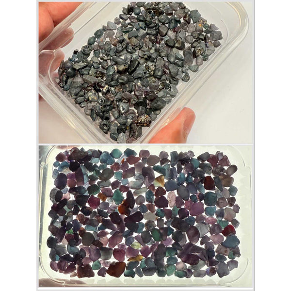 Very Dark Mozambique Spinel Lot, 57.80gm / 289ct, Mozambique, Untreated Unheated, very very dark, see all photos