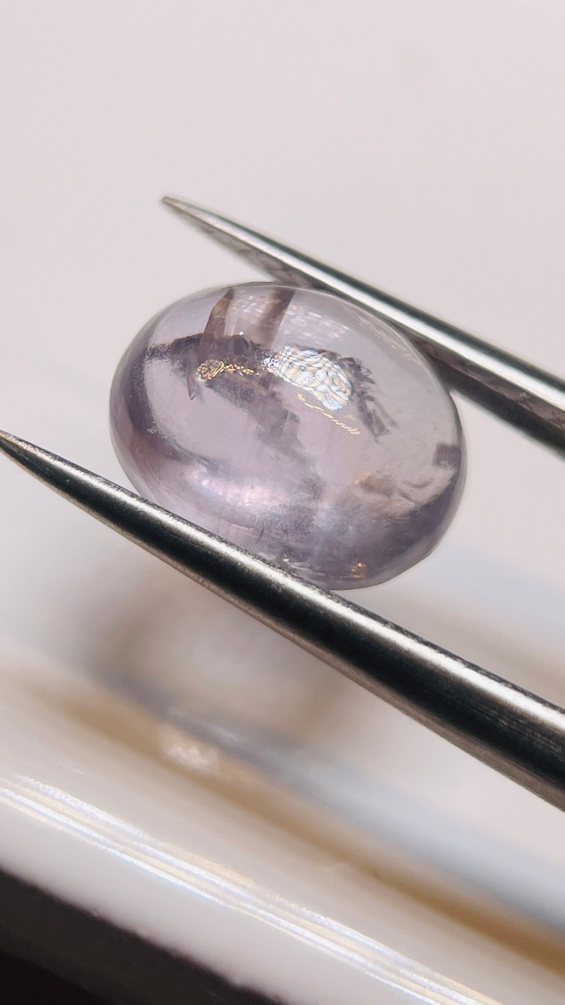 5.20Ct Colour Change / Shift Sapphire Cabochon Umba Valley Tanzania. Untreated Unheated.