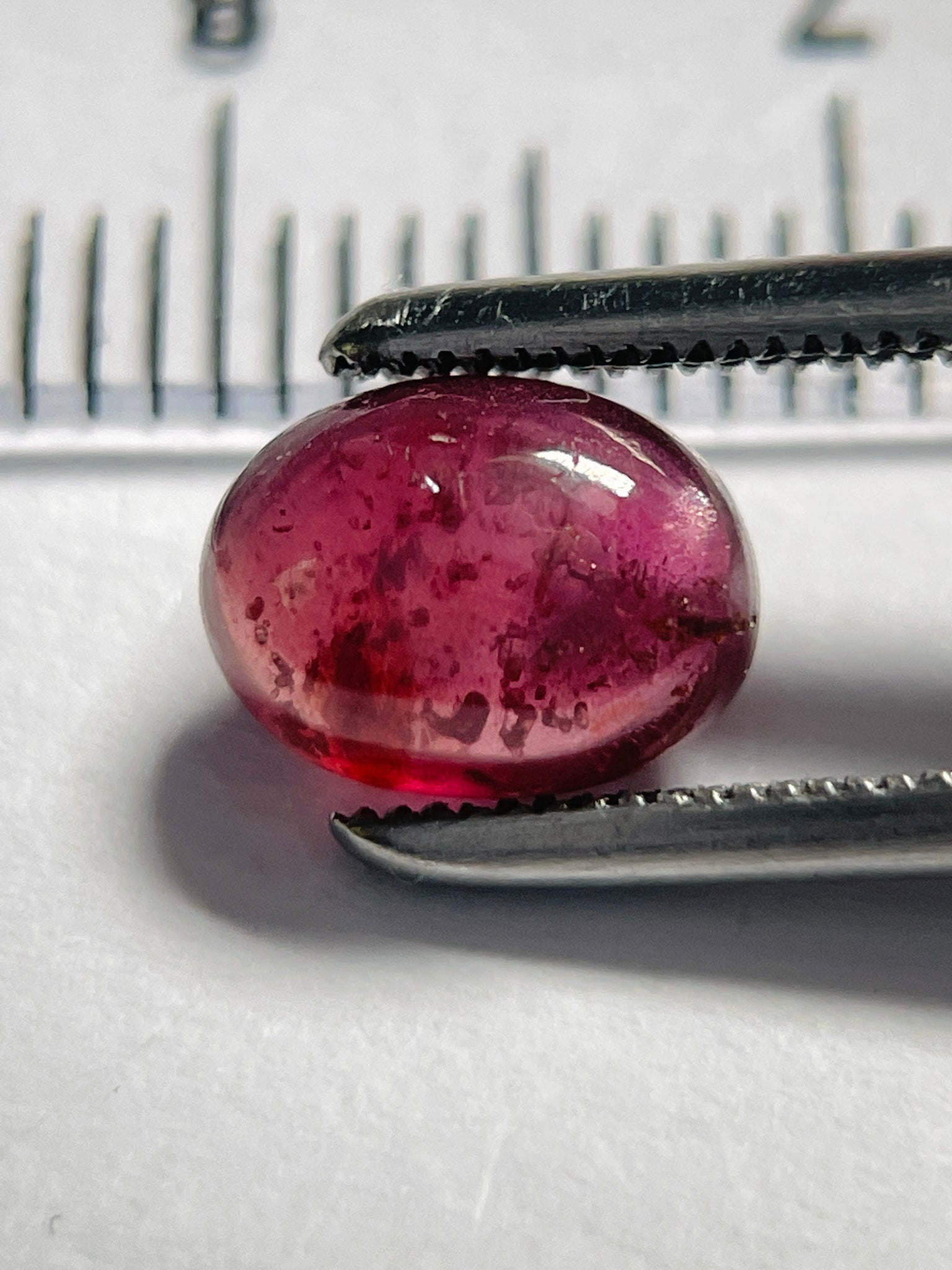 2.25Ct Sapphire Cabochon Umba Valley Tanzania. Untreated Unheated. Can Be Used As Is Or Facet It