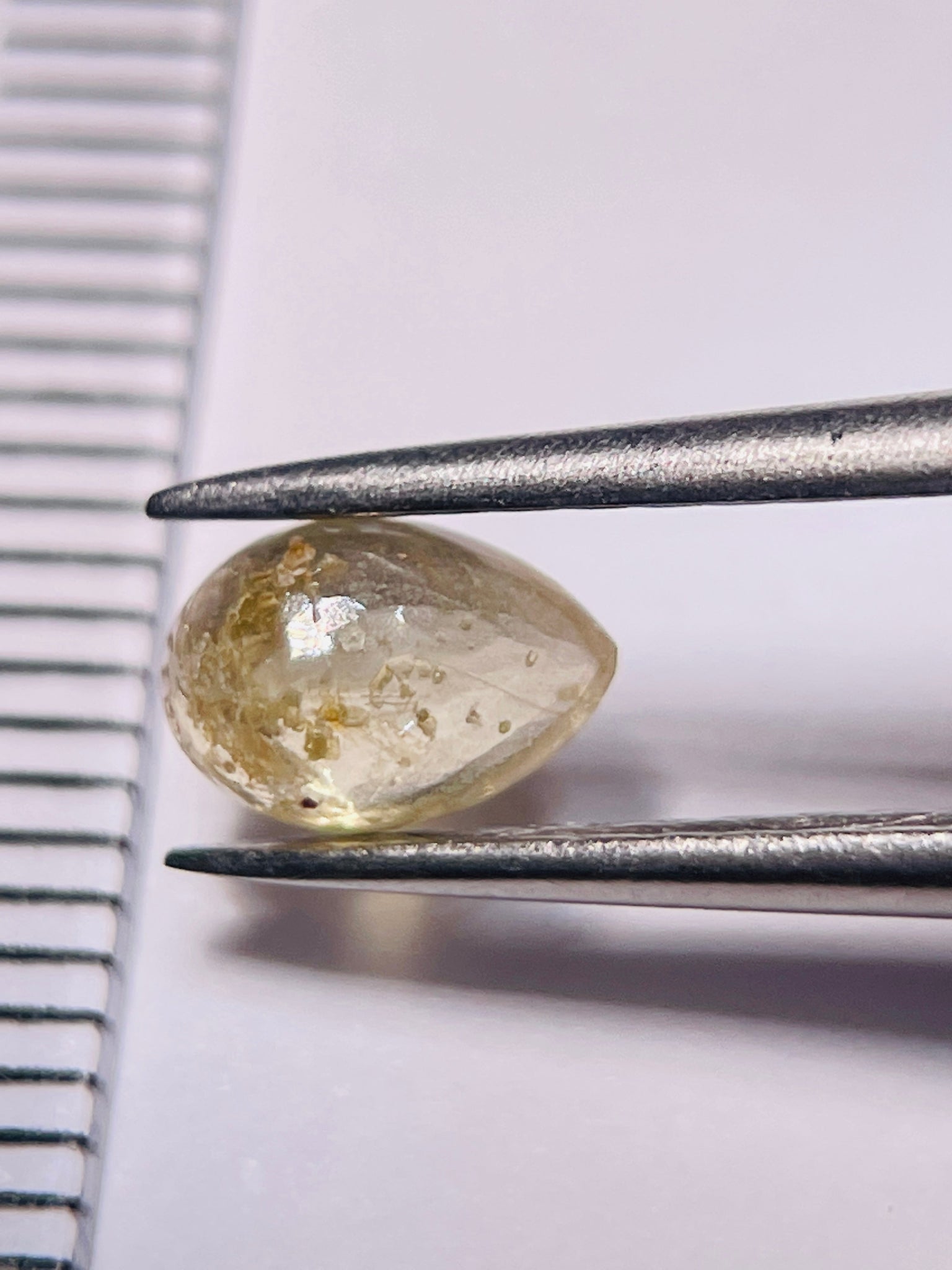 0.82Ct Sapphire Cabochon Umba Valley Tanzania. Untreated Unheated