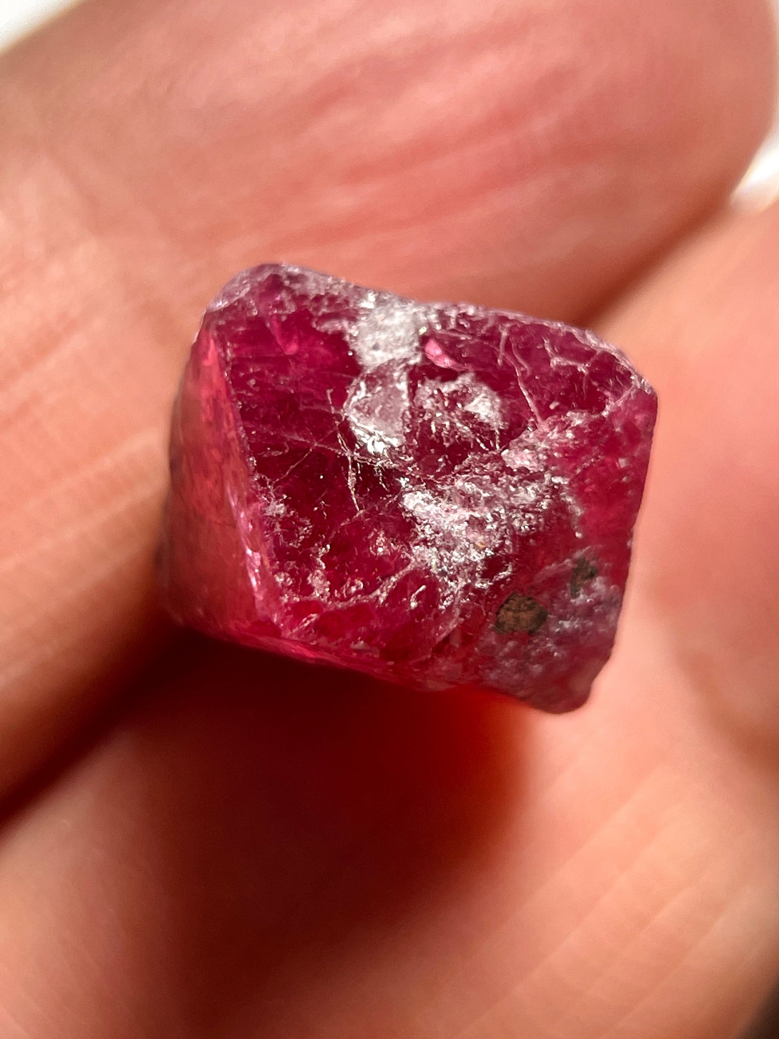 18.42Ct Mahenge Spinel Crystal Tanzania. Untreated Unheated