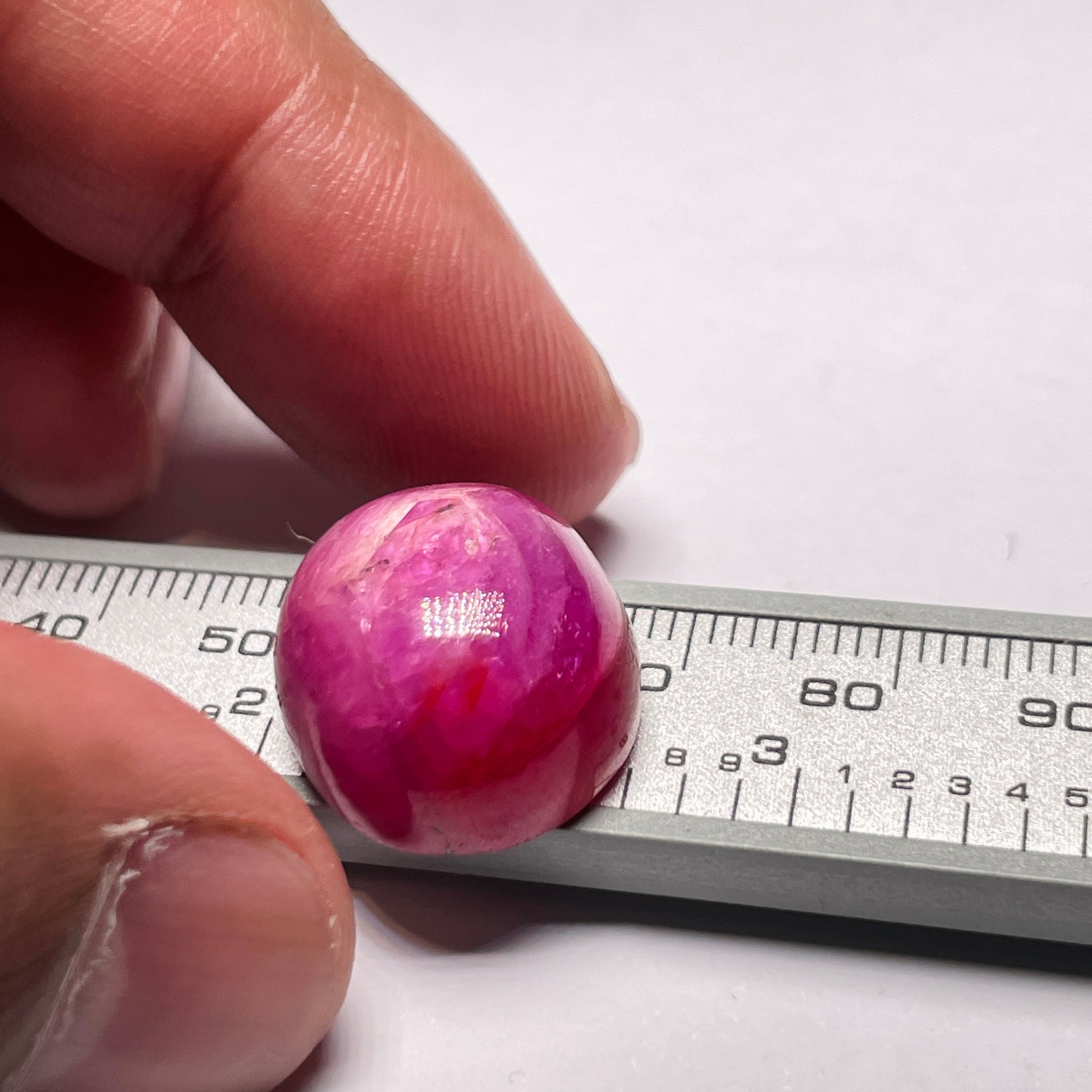 38.86Ct Ruby Untreated Unheated From A Special Location In Kenya Called Lake Turkana. Beautiful