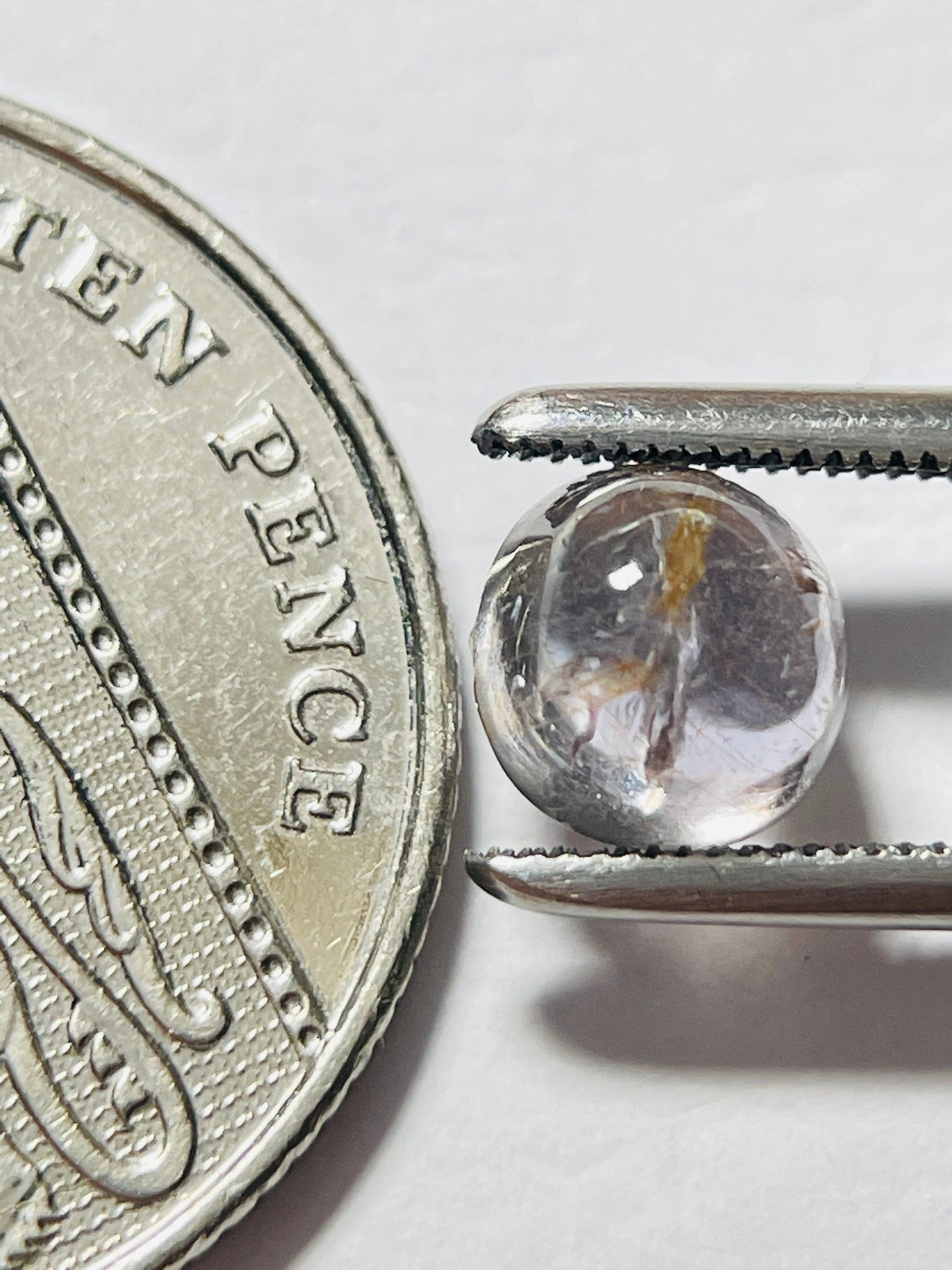 2.55Ct Umba Sapphire Cabochon. Tanzania Untreated Unheated.