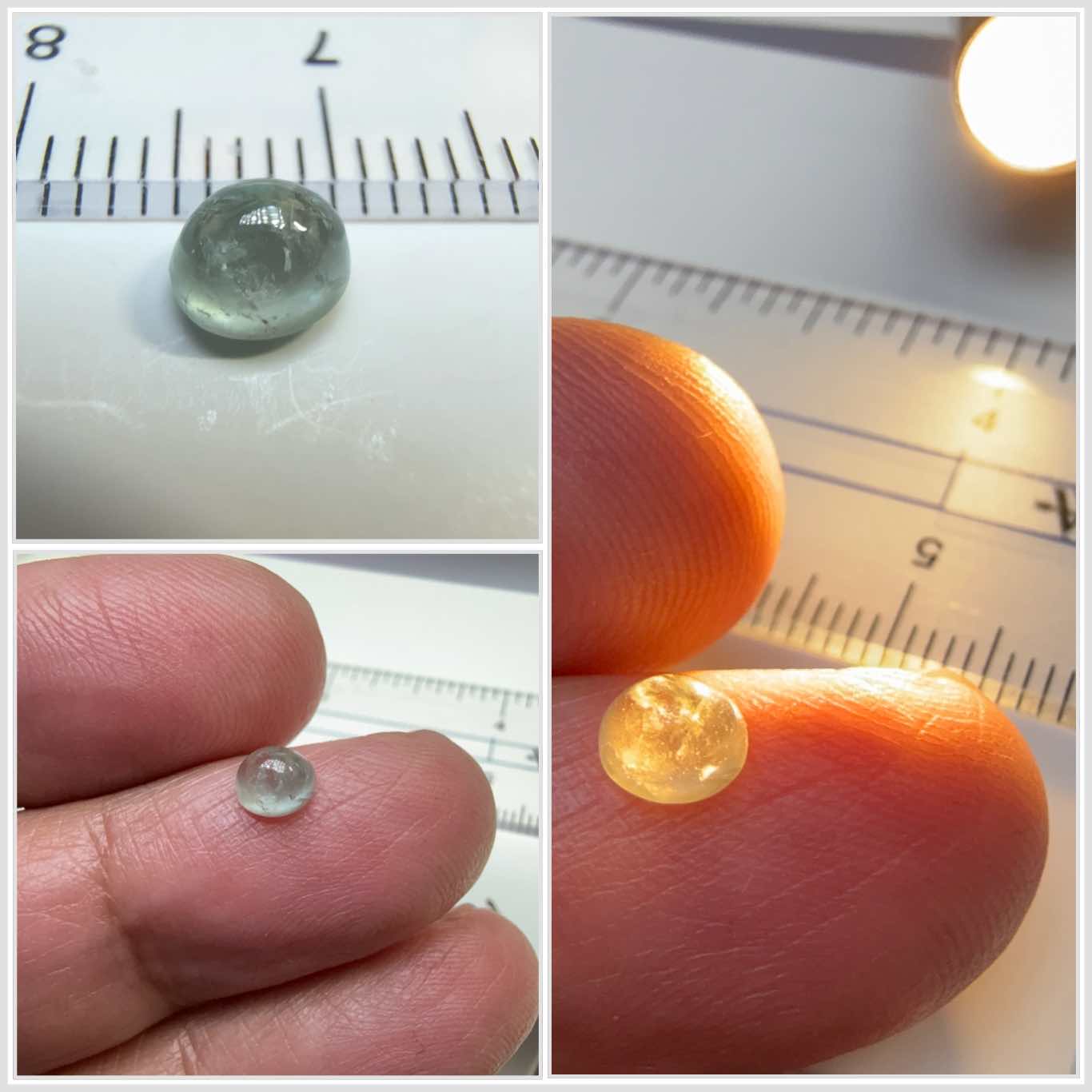 Alexandrite Cabochon, 0.80ct, Manyara, Tanzania, Untreated Unheated