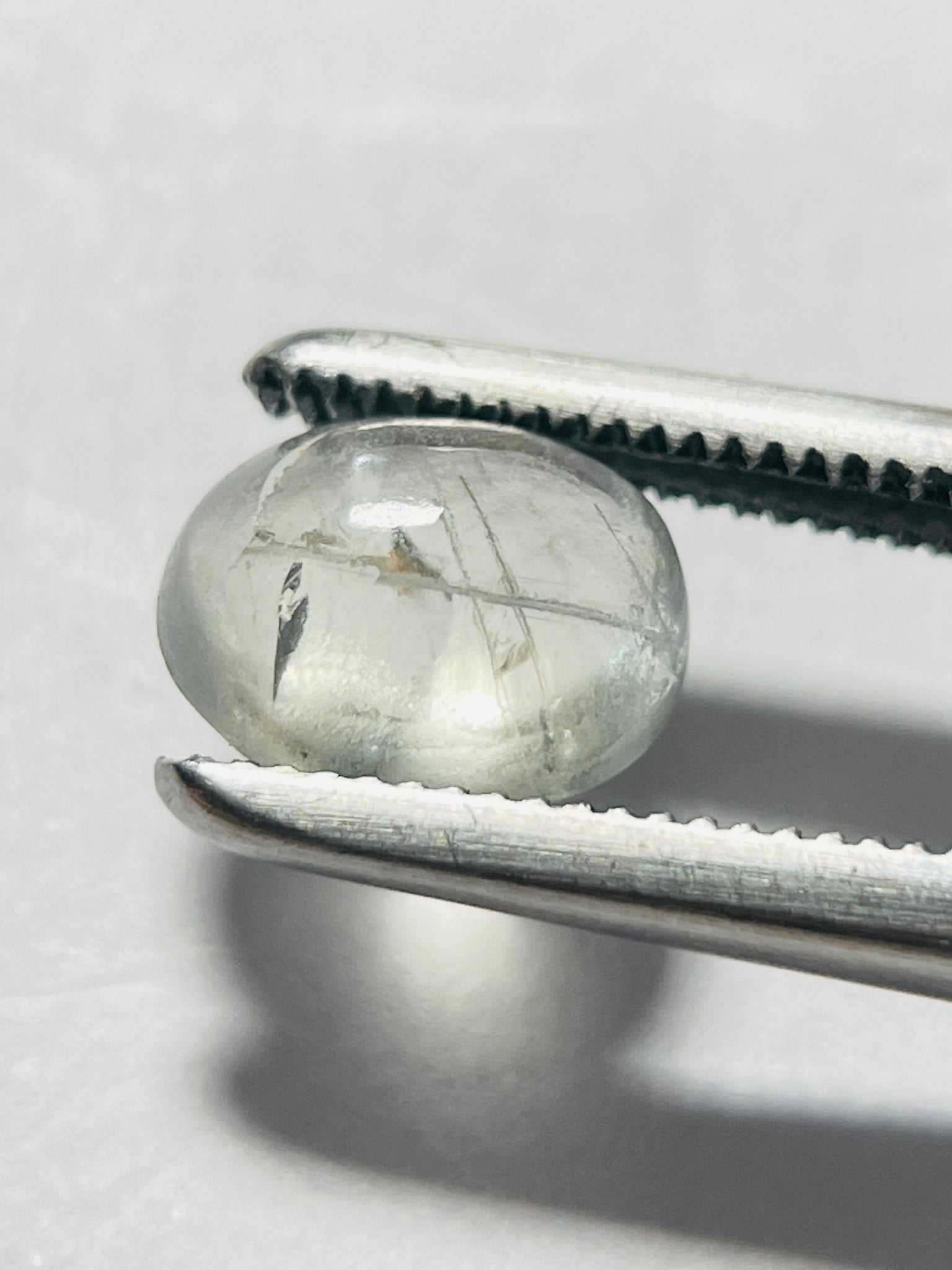 1.46Ct Umba Sapphire Cabochon. Tanzania Untreated Unheated.