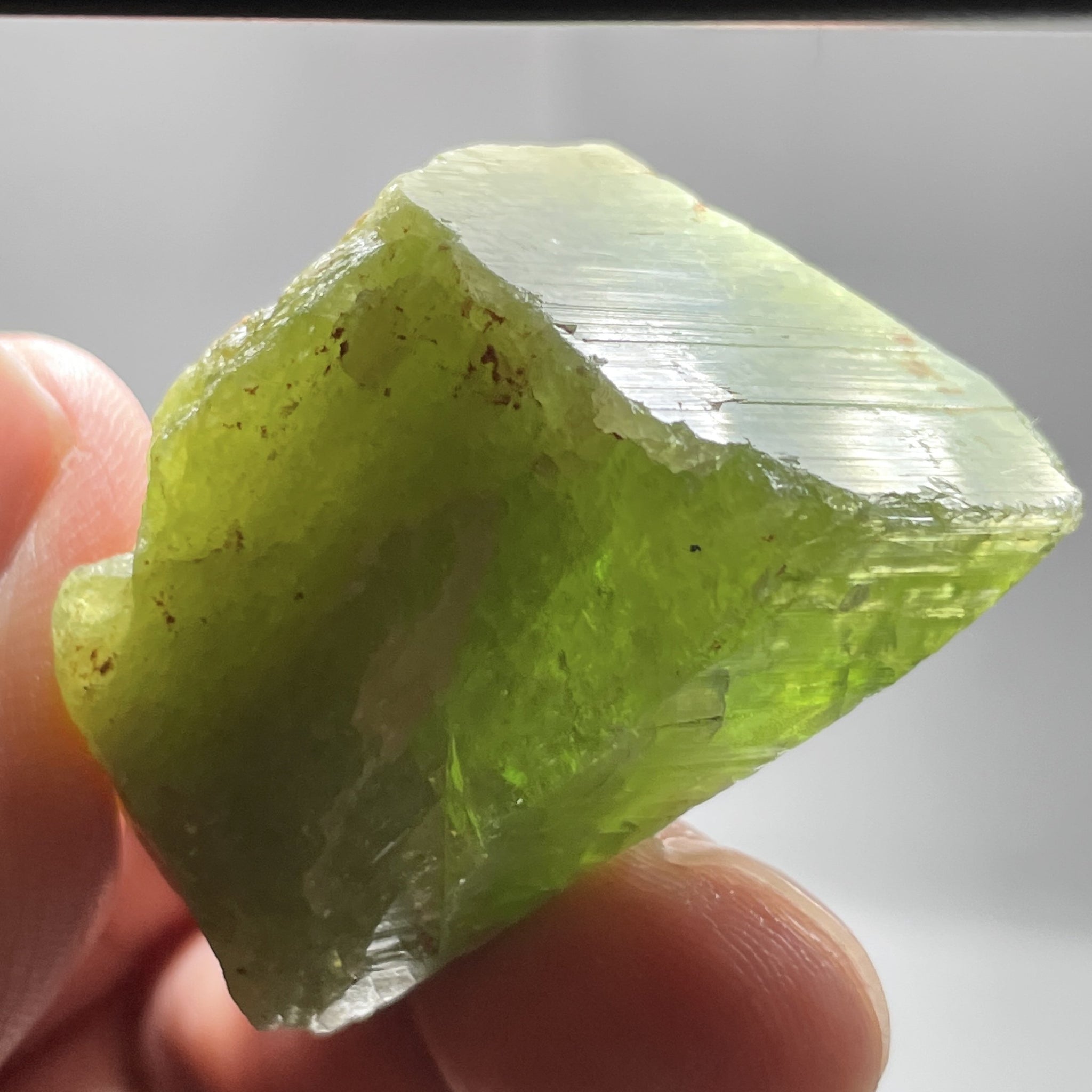 65.40Gm / 327.00Ct Tsavorite Merelani Tanzania Untreated Unheated - With Gemmy Poritions. 44.5 X 21