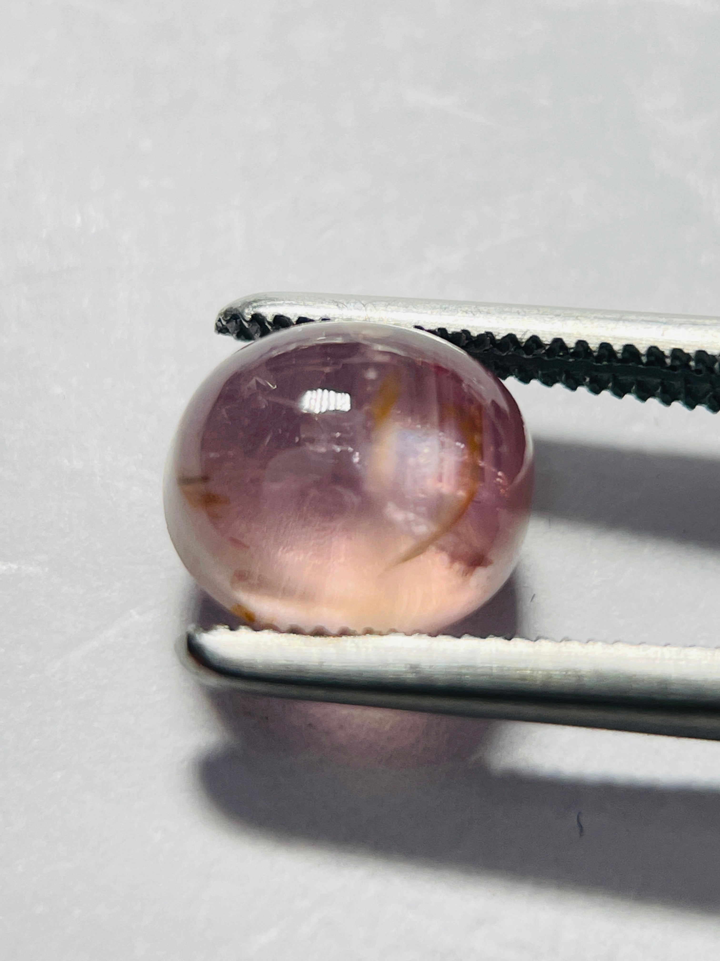 3.63Ct Sapphire Tanzania. Untreated Unheated. Seems To Have A Moving Spot/star And Slightly Colour