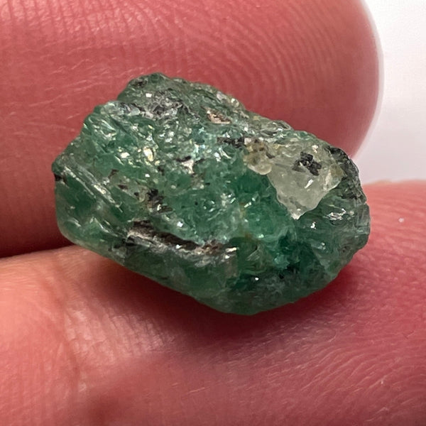 8.02Ct Emerald Crystal Tanzania Untreated Unheated No Oil