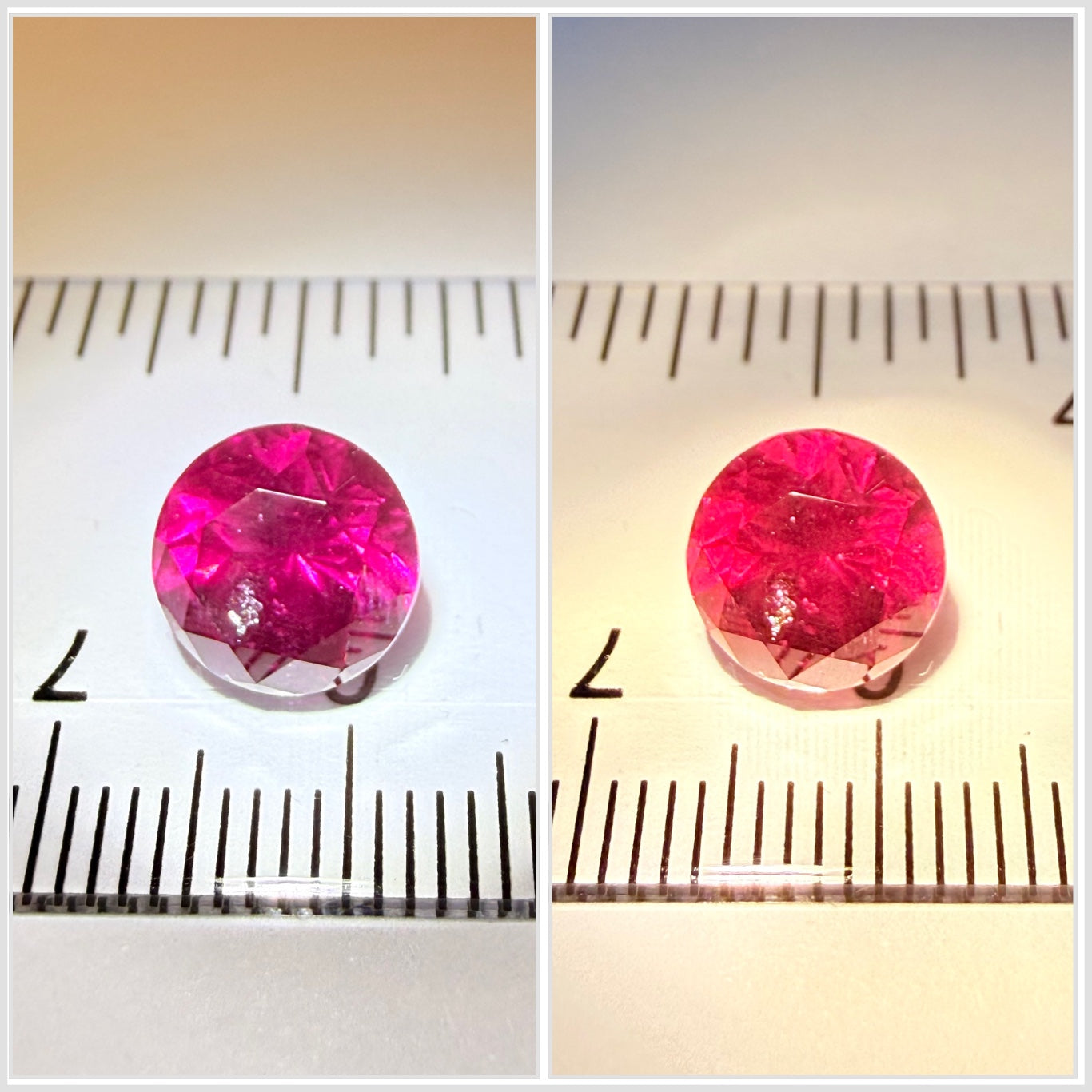 Colour Shift Garnet, 4.35ct, Tanzania, Untreated Unheated, very fiery stone, slightly included and silky, inclusion right under the table, but going cheap