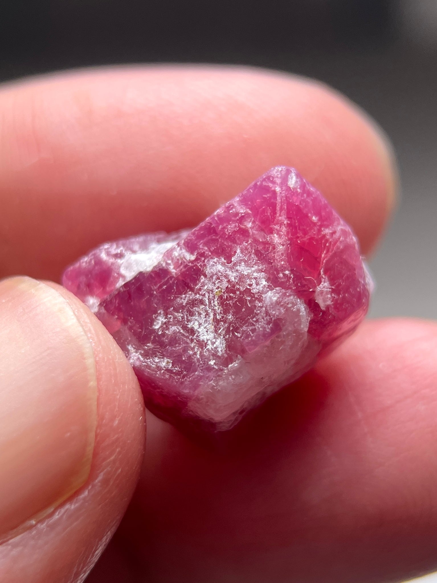 21.85Ct Mahenge Spinel Crystal Tanzania. Untreated Unheated