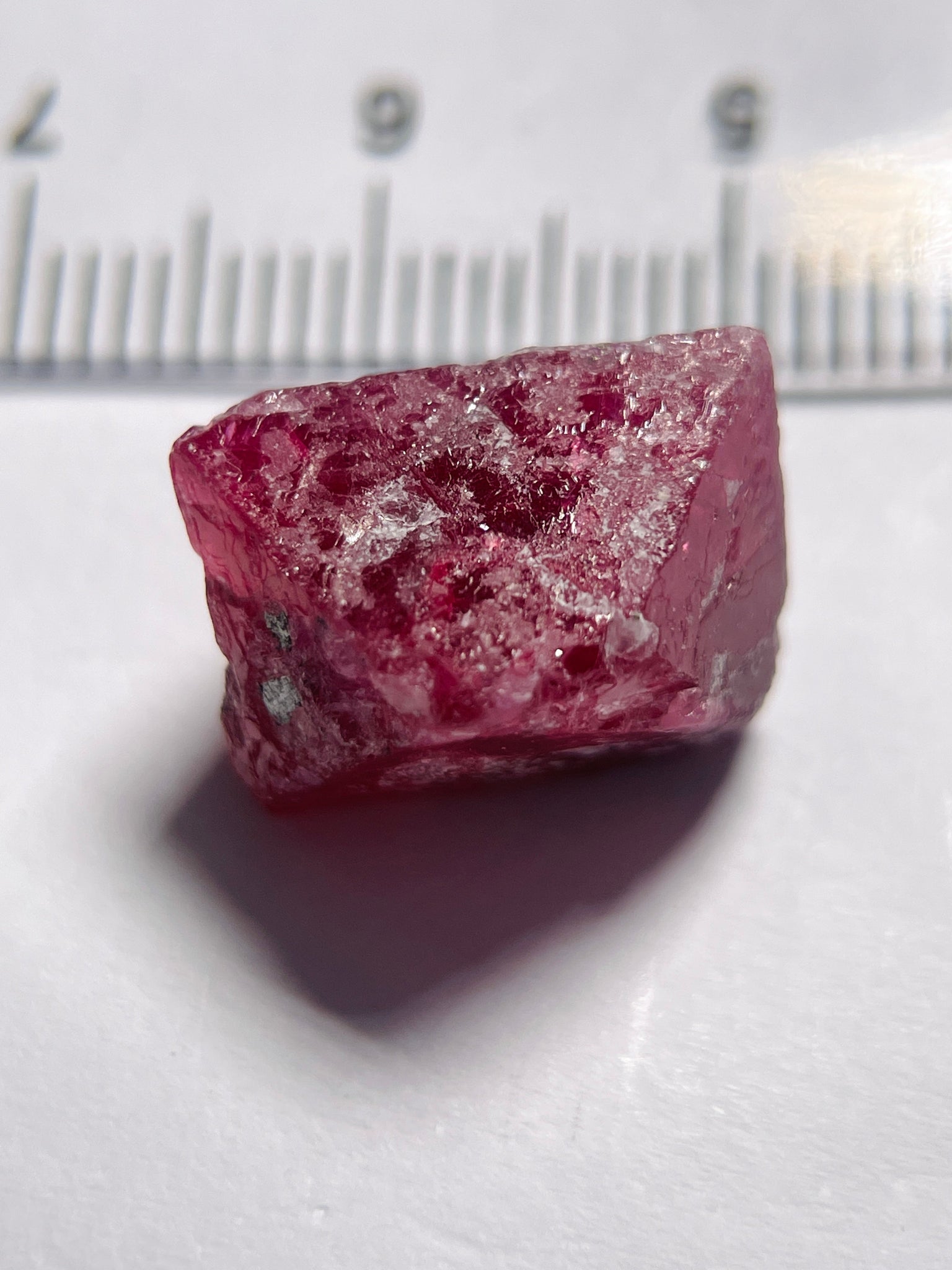 18.42Ct Mahenge Spinel Crystal Tanzania. Untreated Unheated