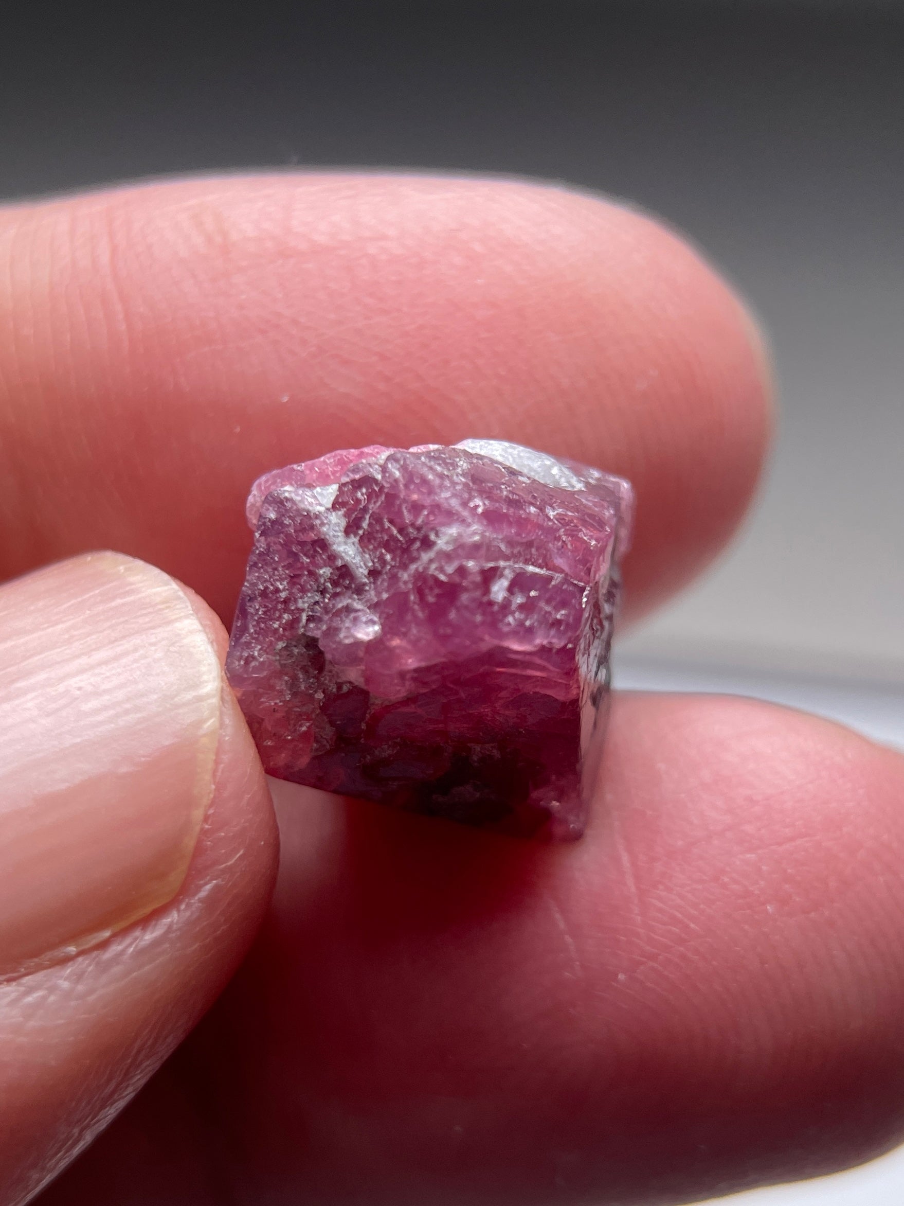 14.87Ct Mahenge Spinel Crystal Tanzania. Untreated Unheated