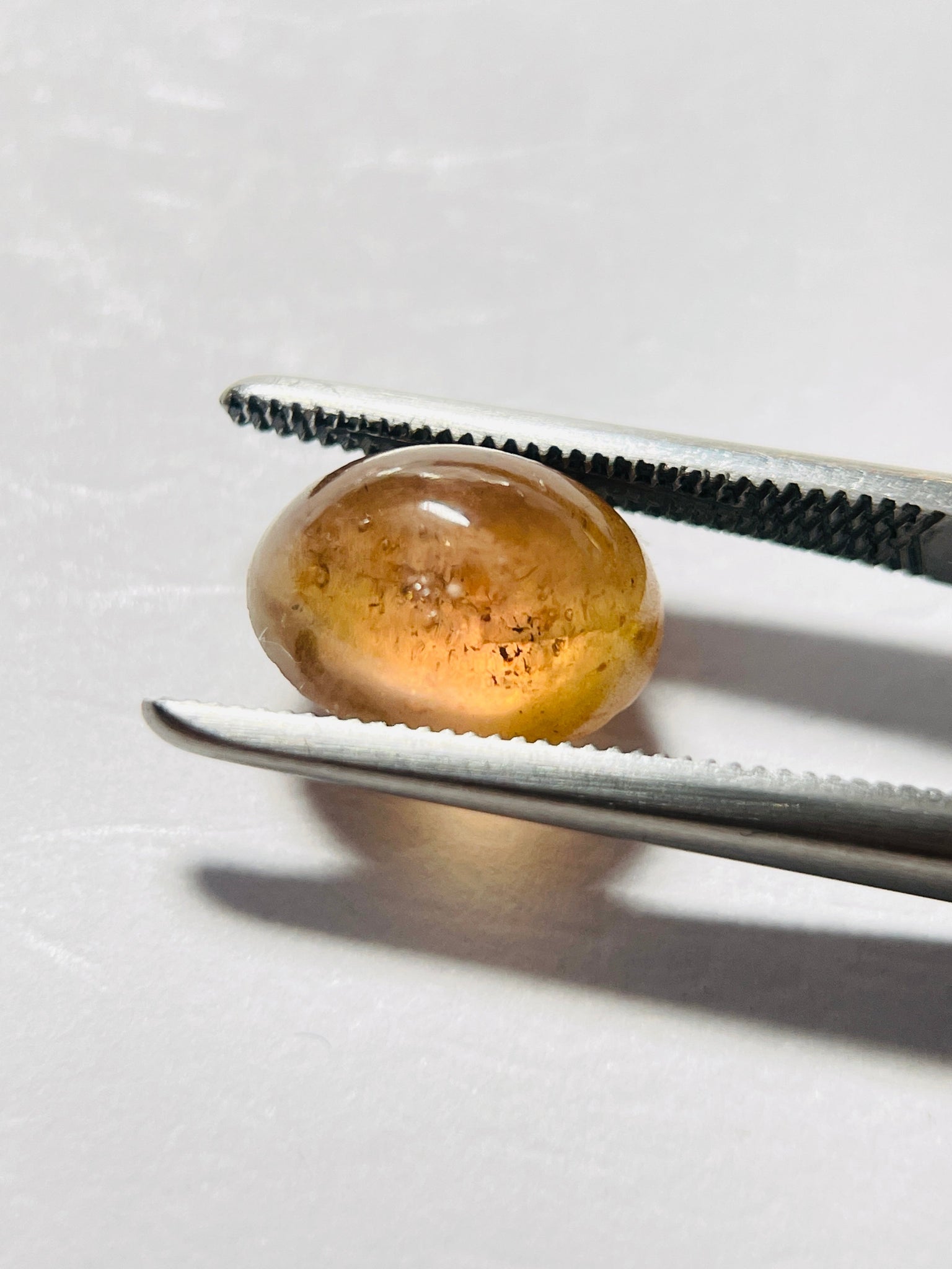 3.43Ct Umba Sapphire Cabochon. Tanzania Untreated Unheated.