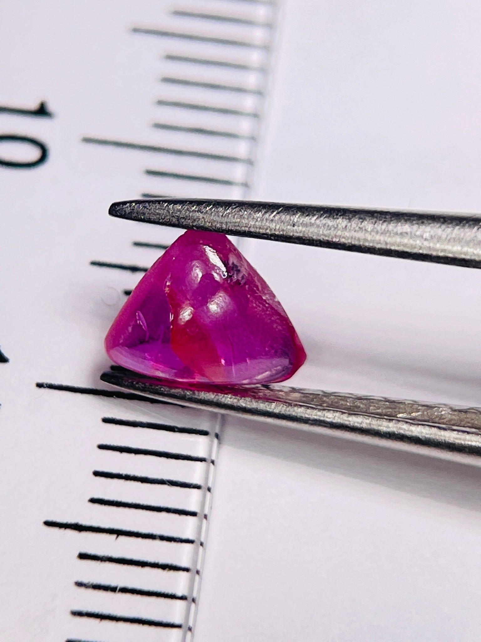 0.75Ct Sapphire Cabochon Winza Tanzania. Untreated Unheated