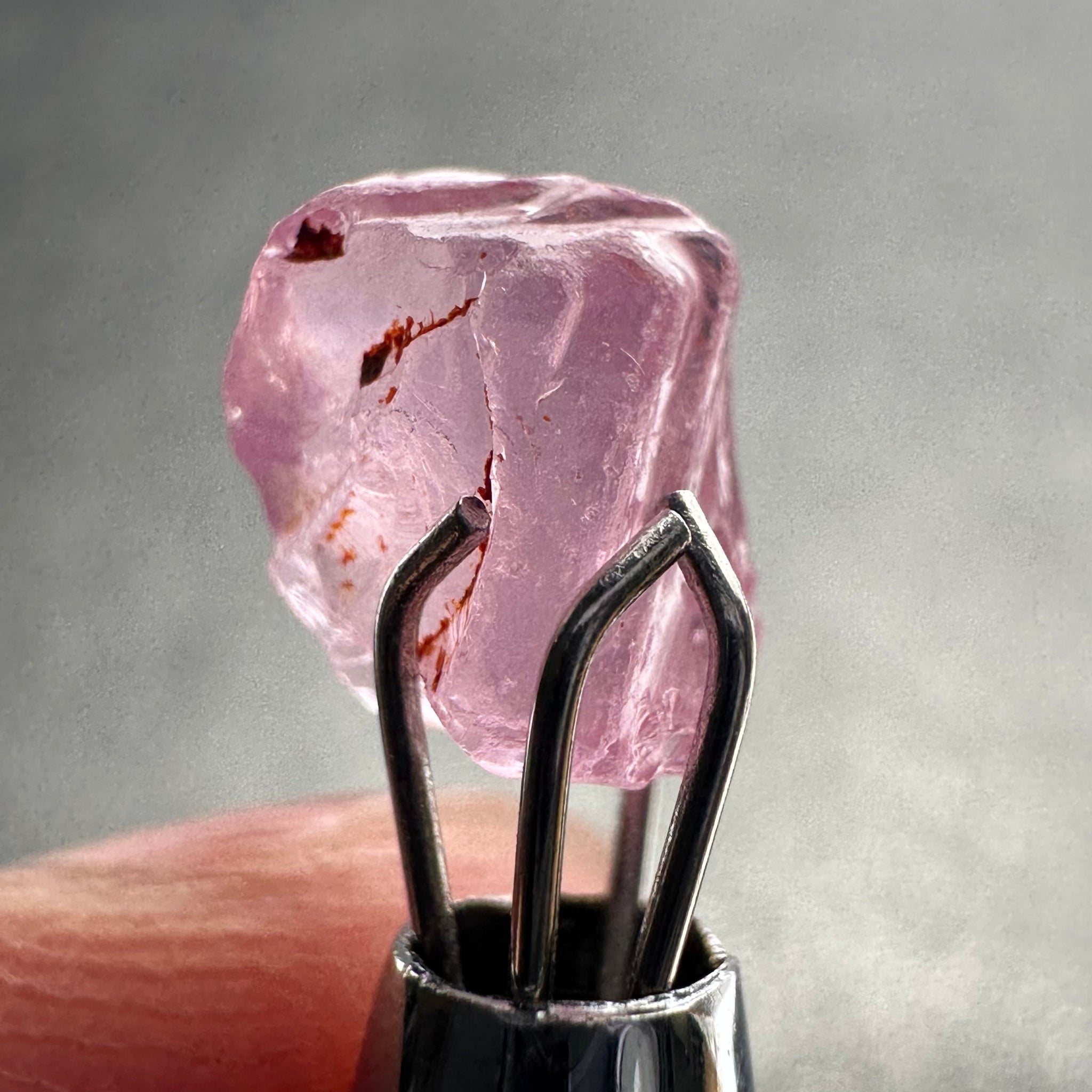 1.78Ct Pink Spinel Tanzania Vvs + Slightly Silky Untreated Unheated
