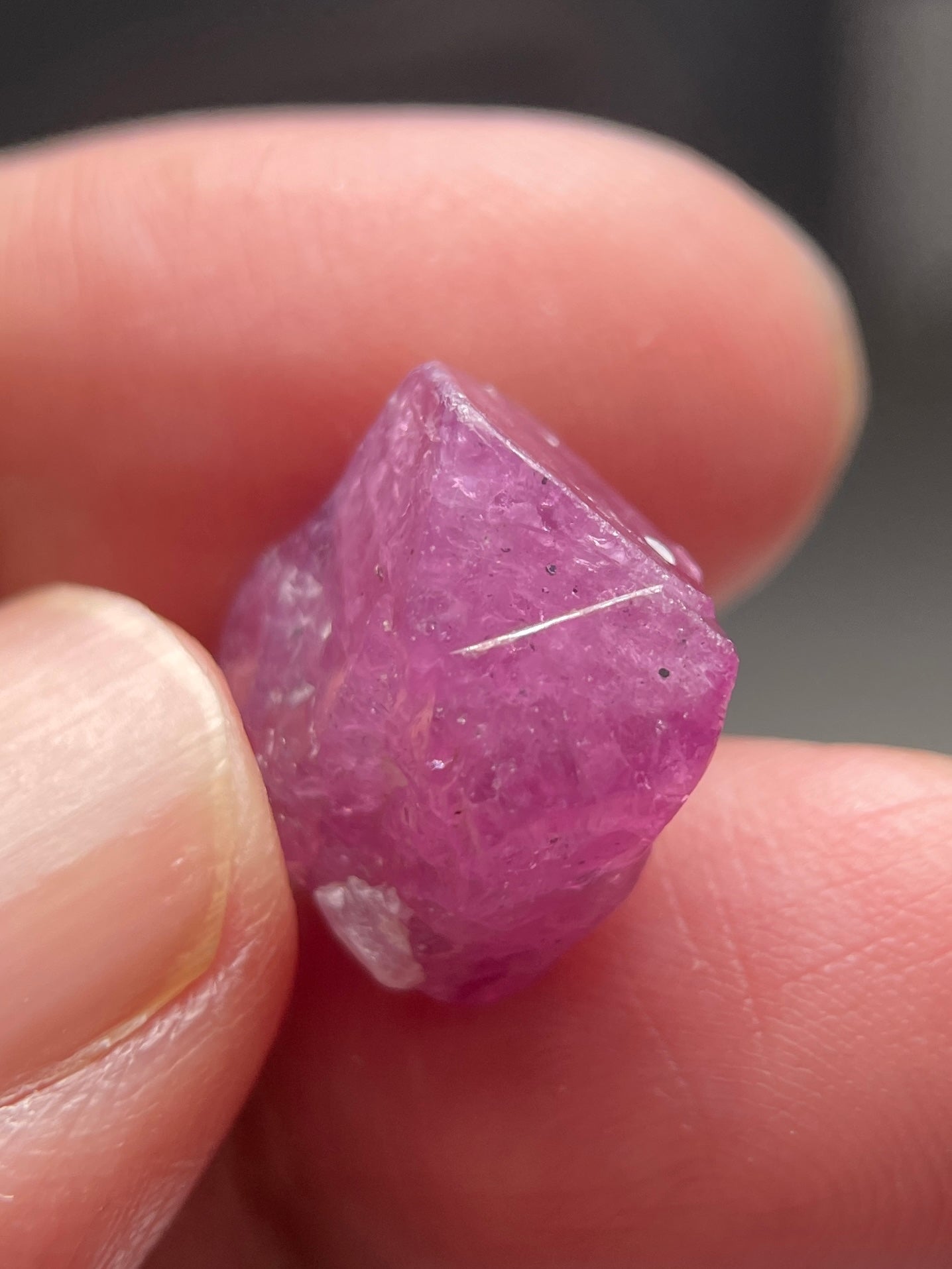 18.22Ct Mahenge Spinel Crystal Tanzania. Untreated Unheated