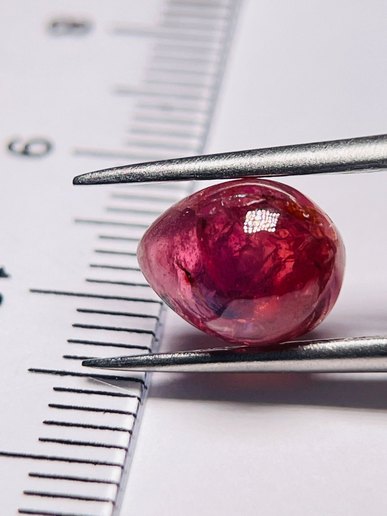 3.33Ct Sapphire Cabochon Umba Valley Tanzania. Untreated Unheated