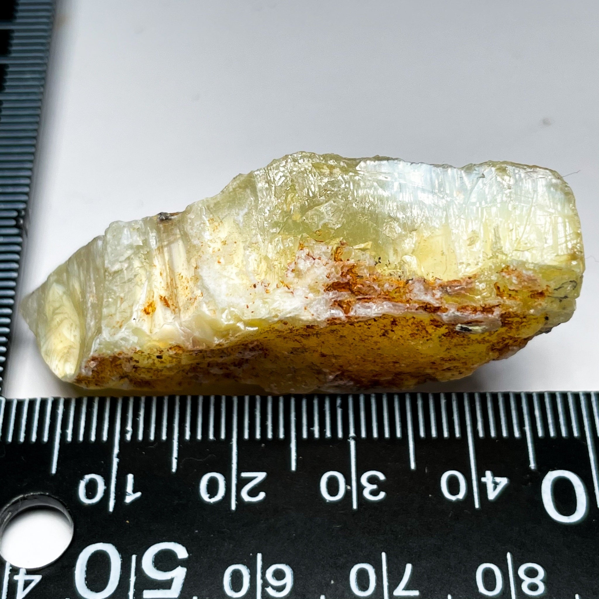 78.43Ct Opal Tanzania Untreated Unheated From A 1999 Deposit Chatoyant (Cats-Eye Effect)