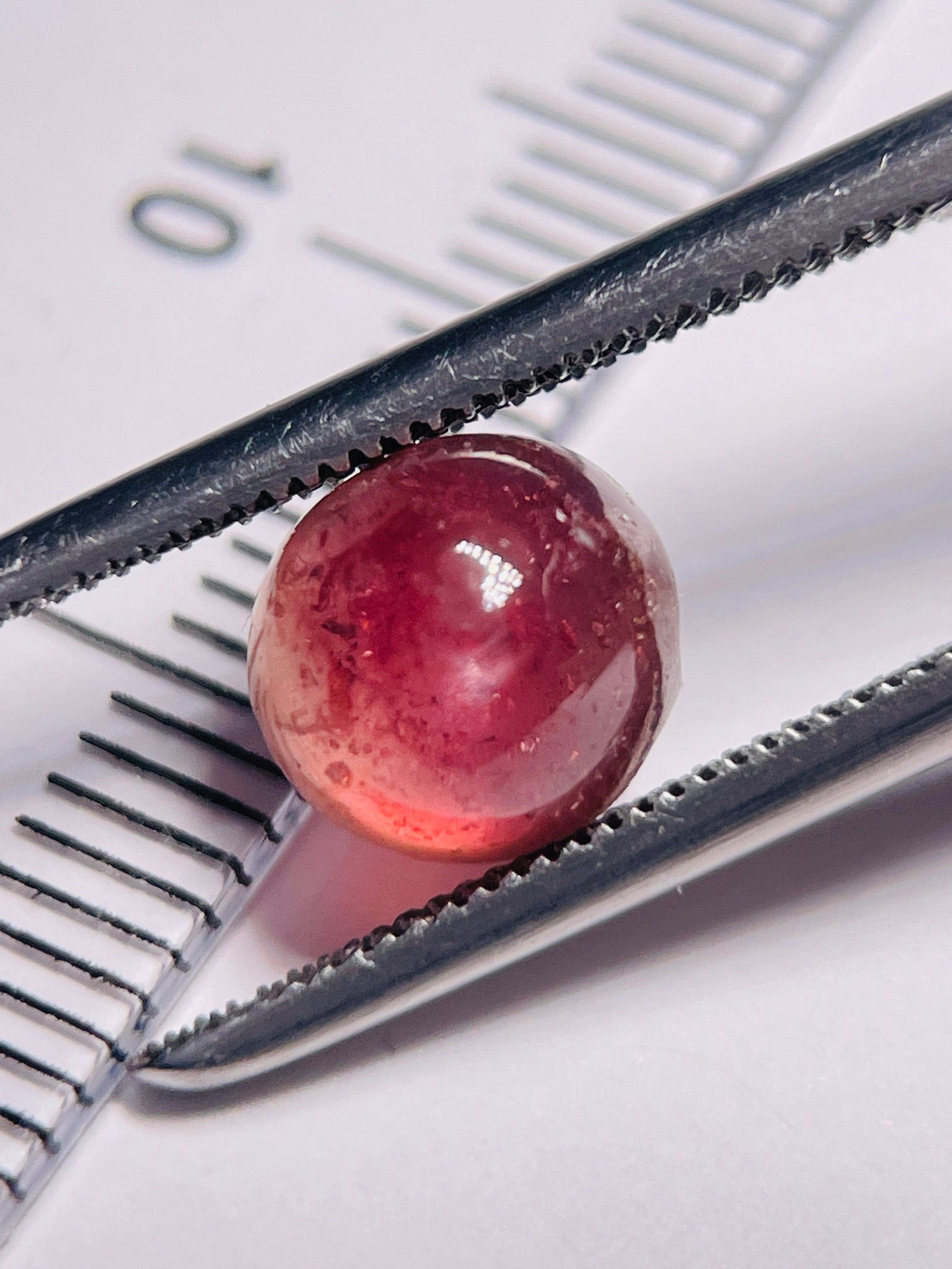 2.10Ct Sapphire Cabochon Seems To Have A Moving Star But As Point Umba Valley Tanzania. Untreated