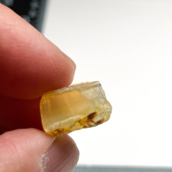 10.69Ct Opal Cats Eye Effect Tanzania. Untreated Unheated