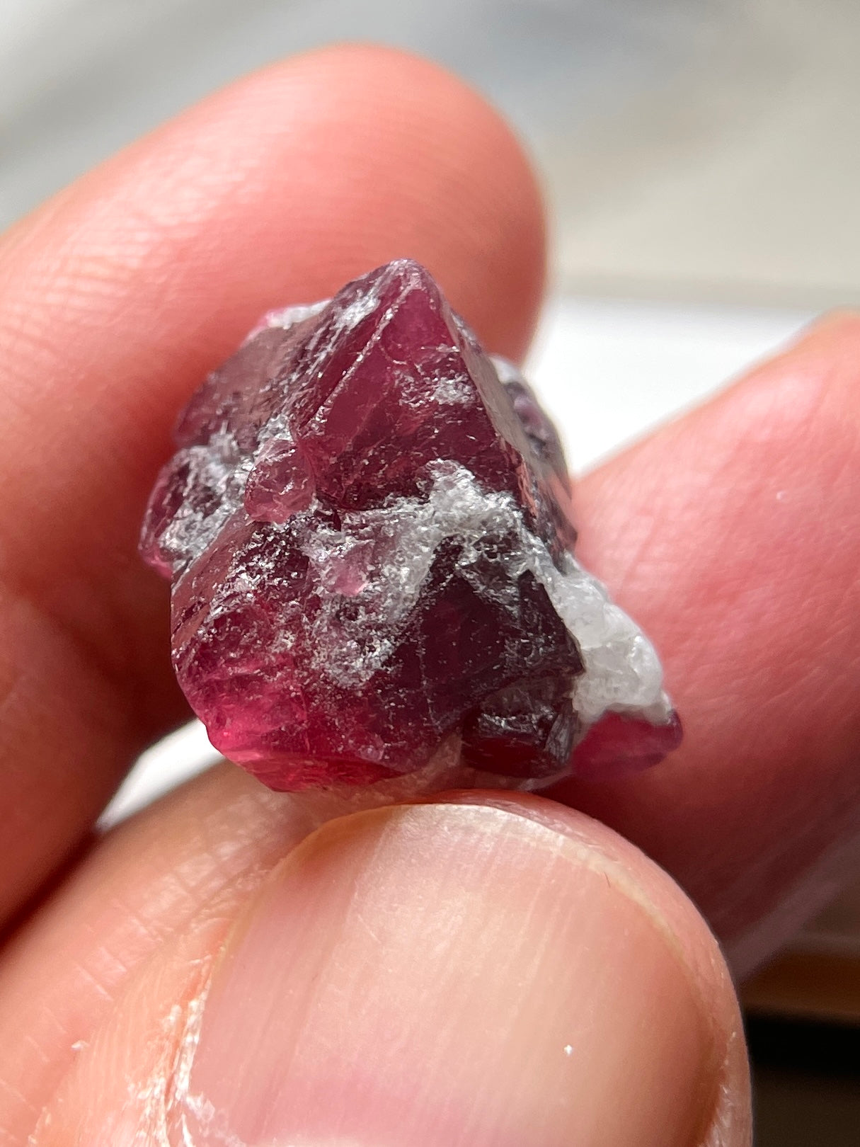 29.92Ct Mahenge Spinel Crystal Tanzania. Untreated Unheated