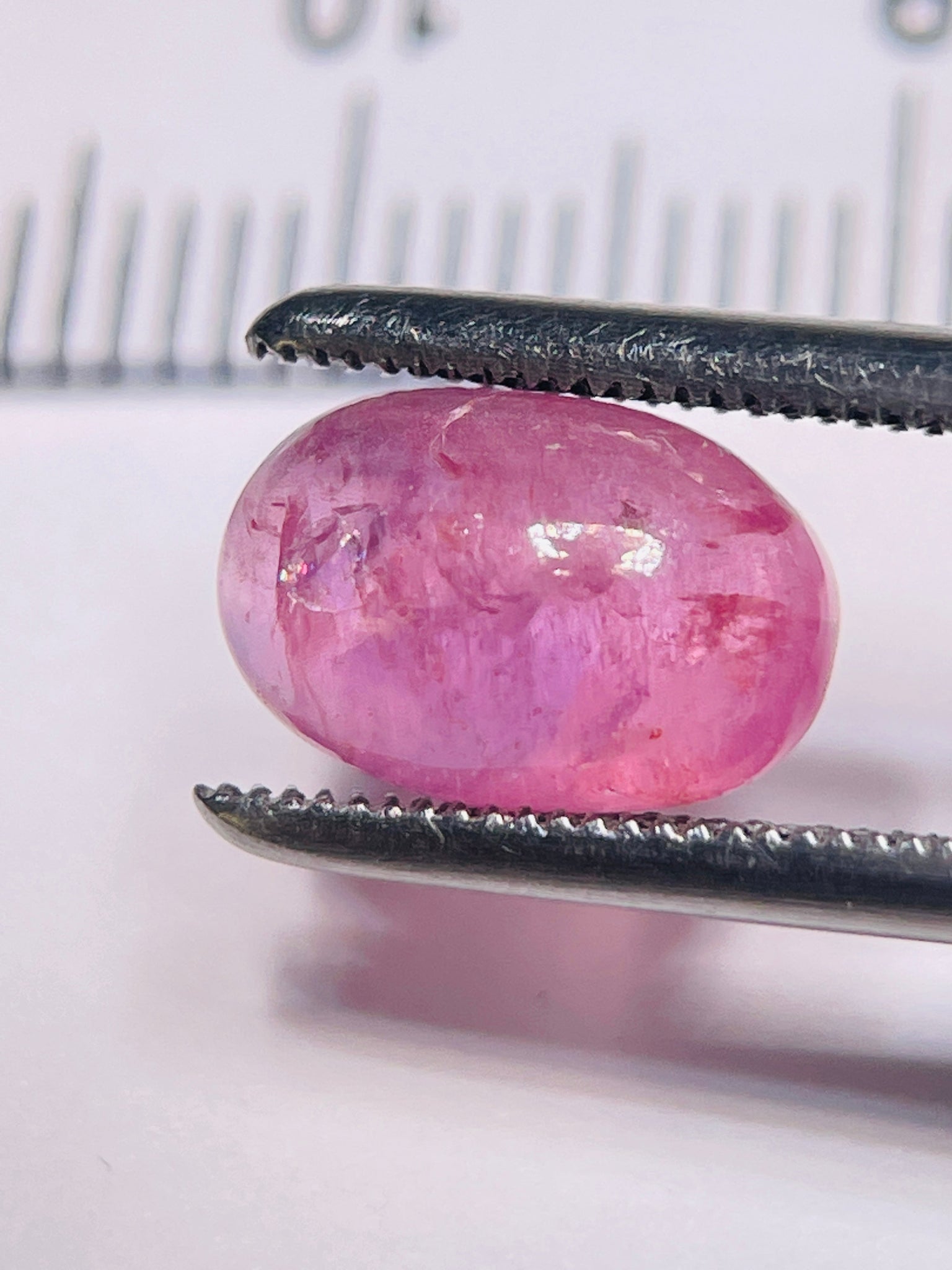 2.81Ct Umba Sapphire Cabochon. Tanzania Untreated Unheated.