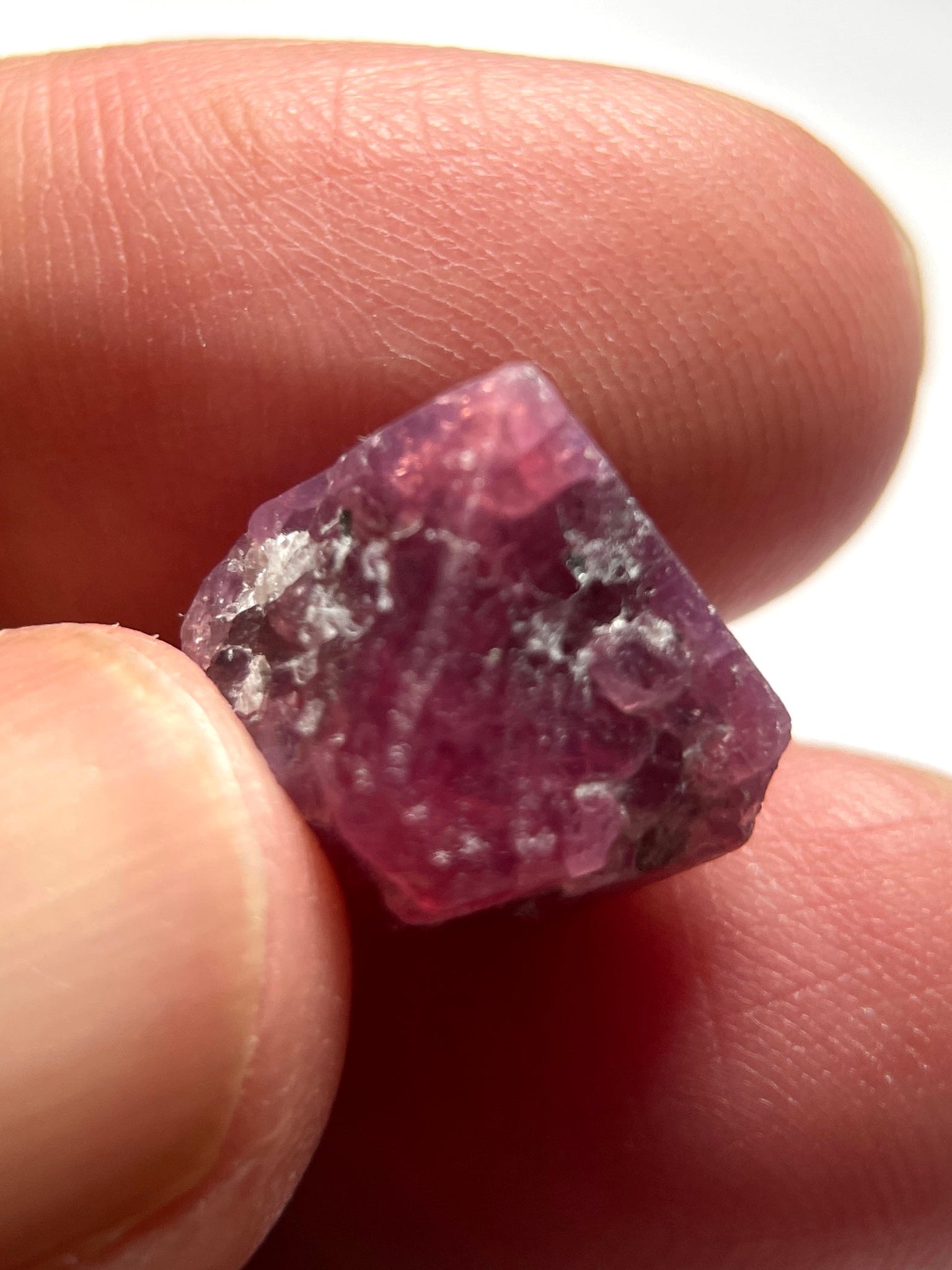 14.87Ct Mahenge Spinel Crystal Tanzania. Untreated Unheated