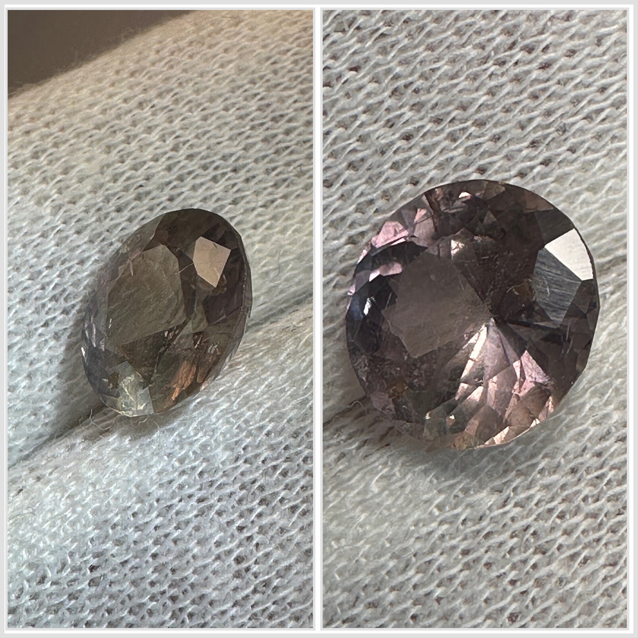 Colour Change Sapphire, 4.84ct, Umba, Tanzania. Untreated Unheated. See photos for colour change