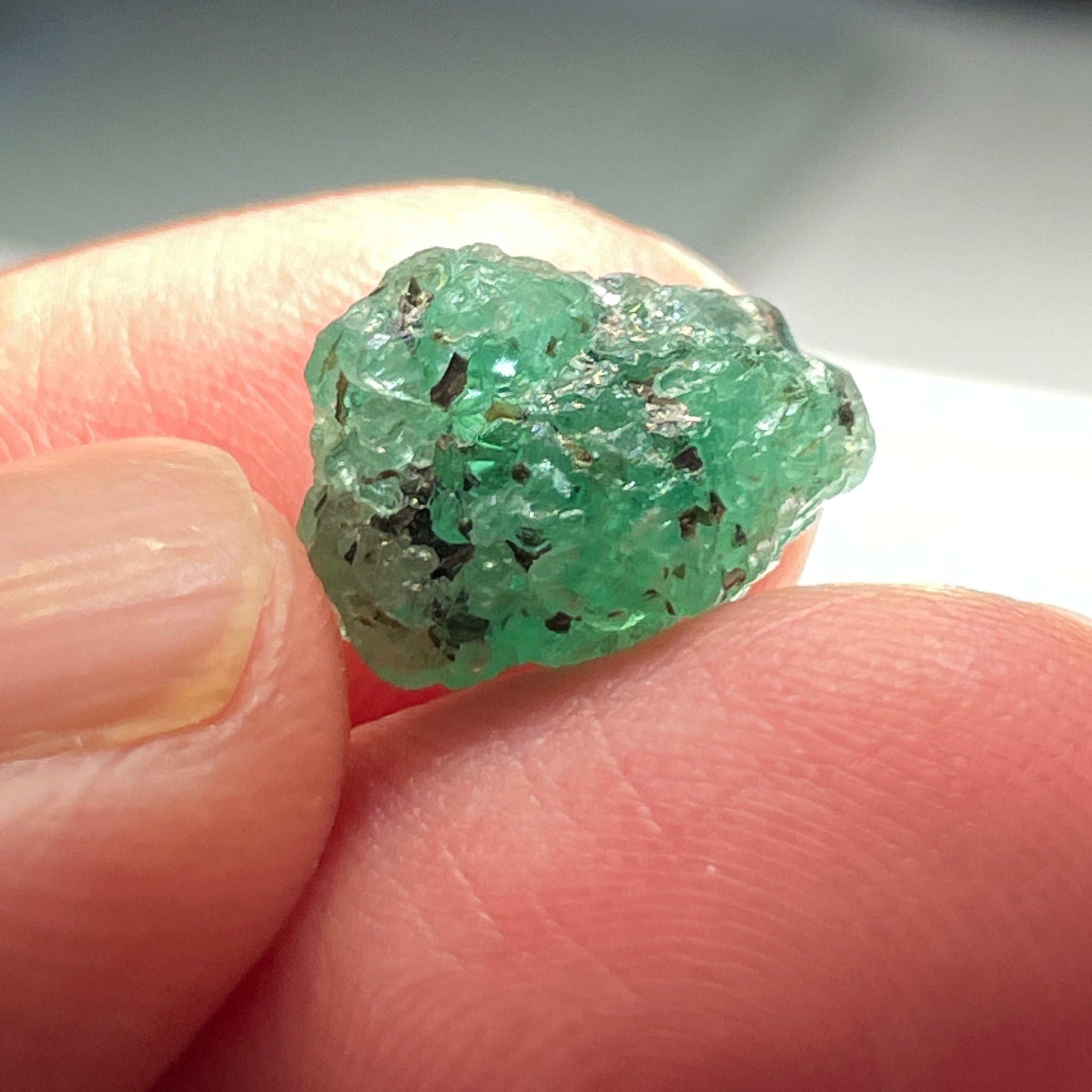 5.70Ct Emerald Crystal. Tanzania. No Oil Untreated Unheated