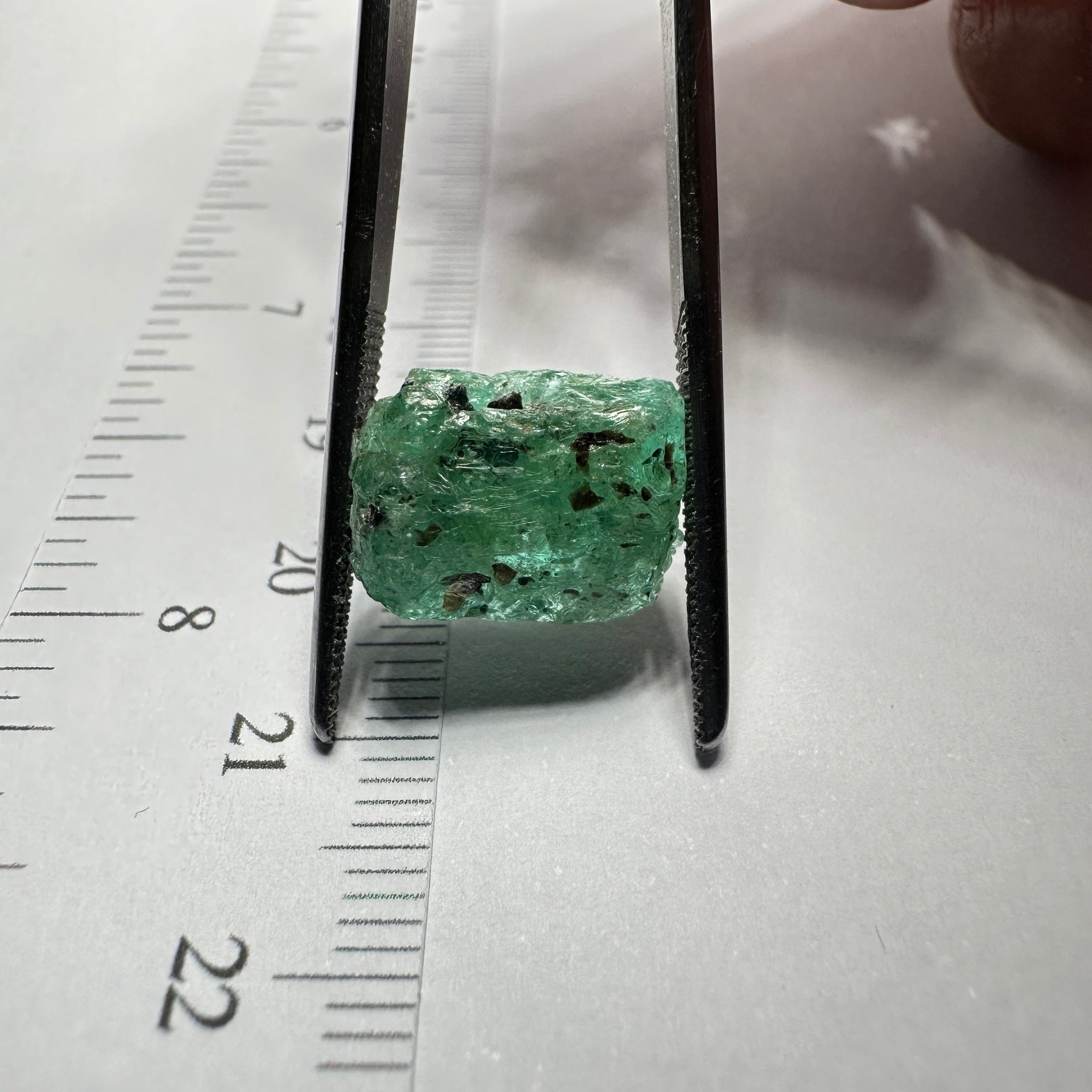 7.82Ct Emerald Crystal. Tanzania. No Oil Untreated Unheated.