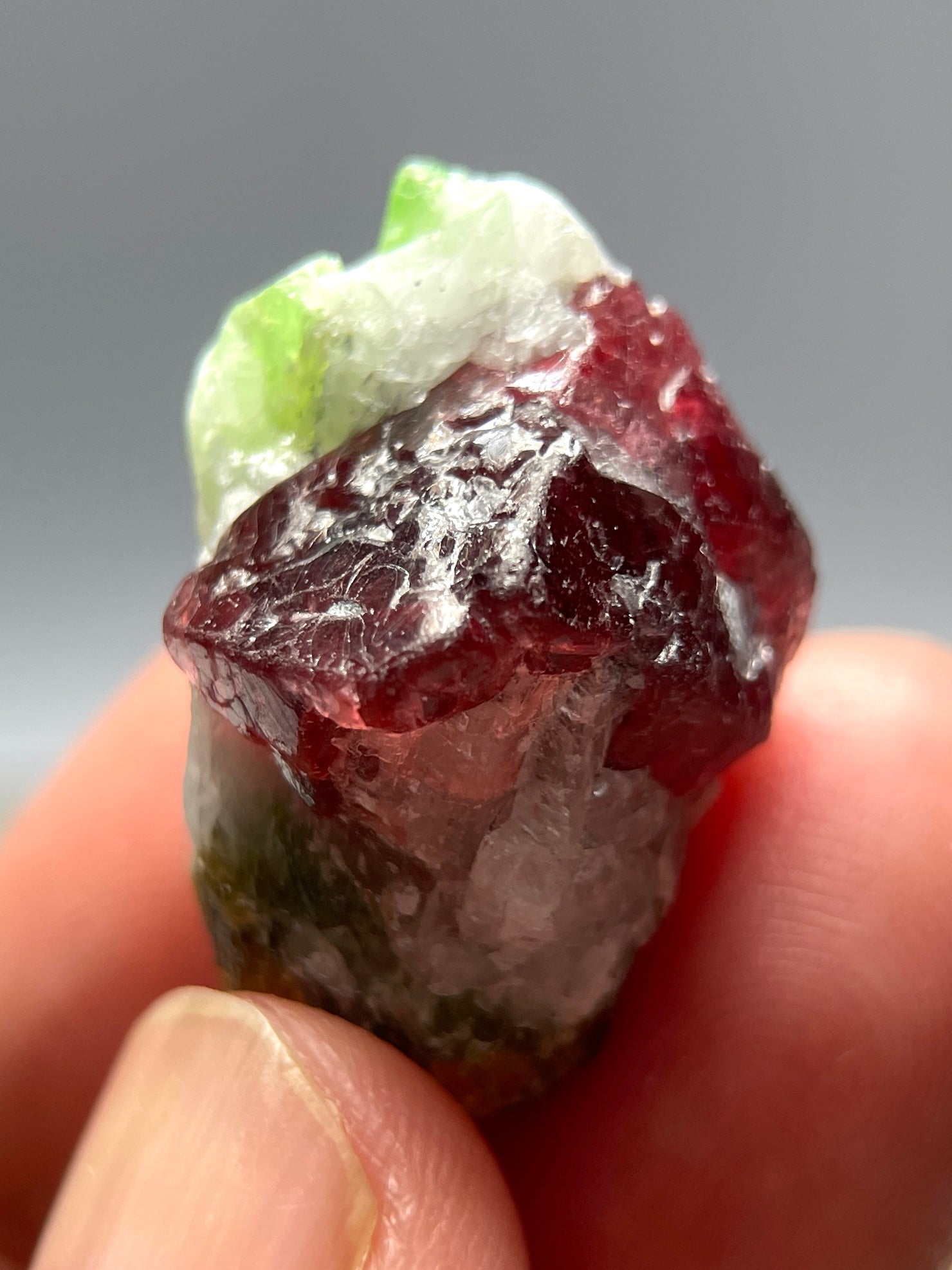 45.92Ct Mahenge Spinel Crystal Tanzania. Untreated Unheated