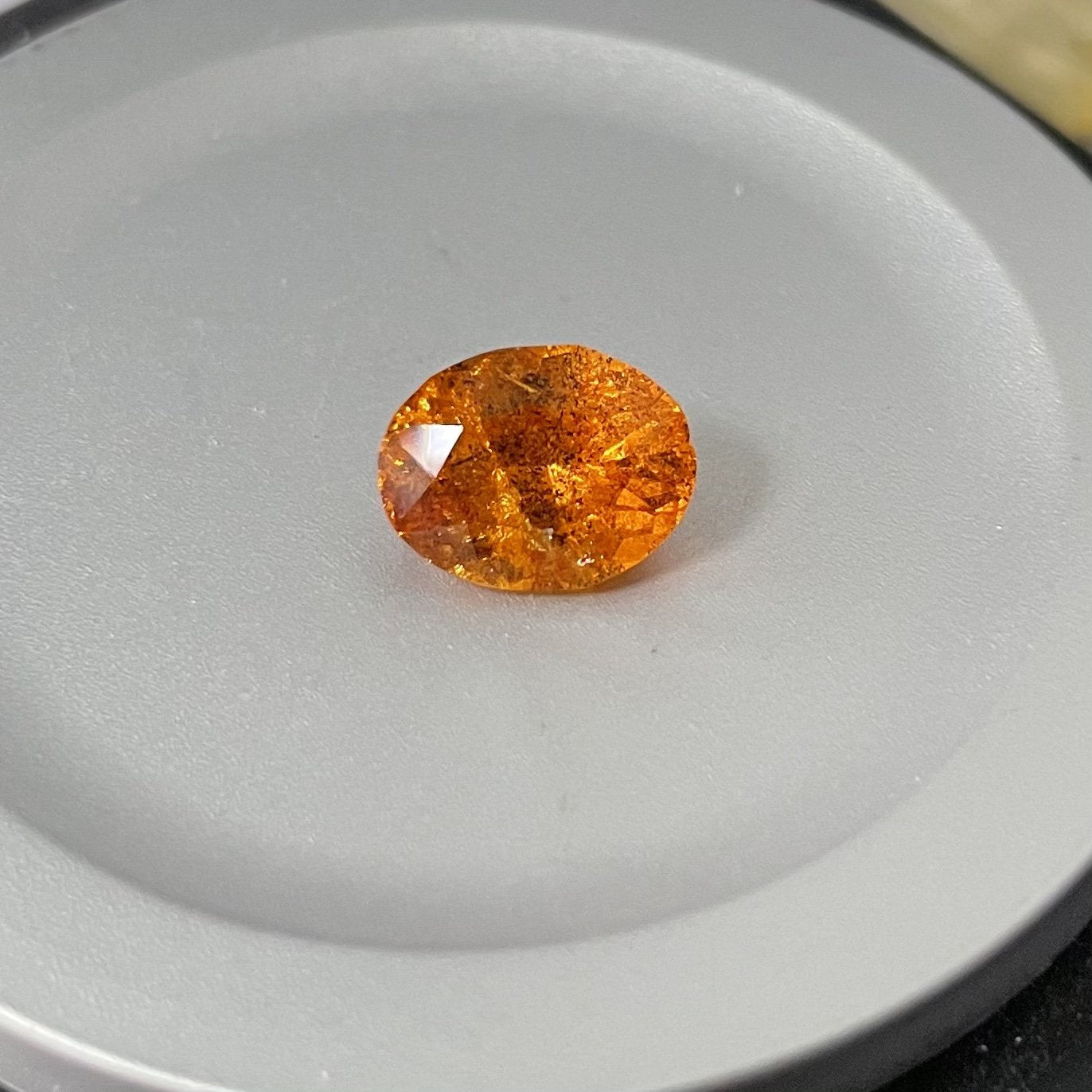 2.98Ct Mandarin Spessartite Garnet Untreated Unheated