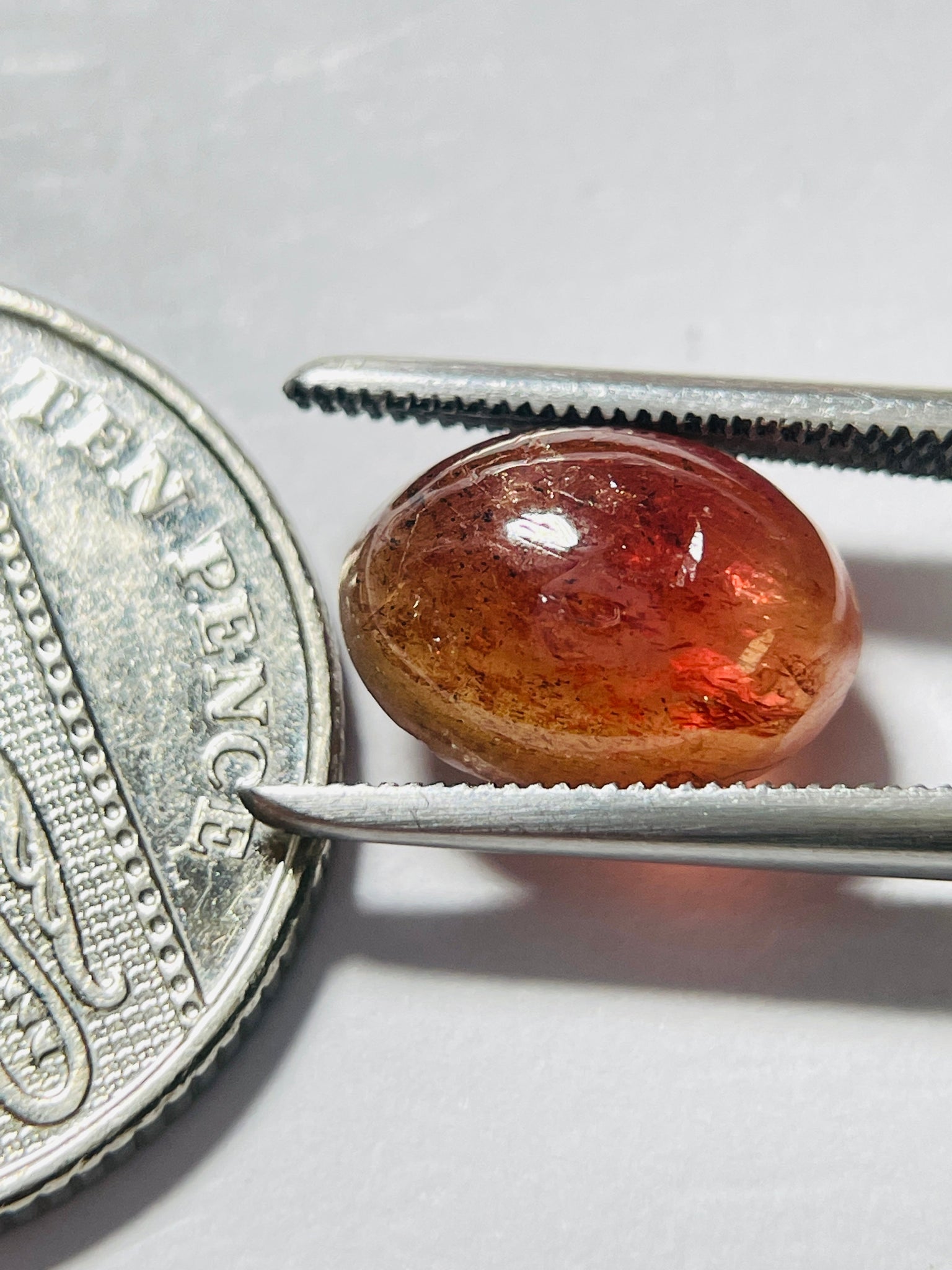 4.47Ct Umba Sapphire Cabochon. Tanzania Untreated Unheated.