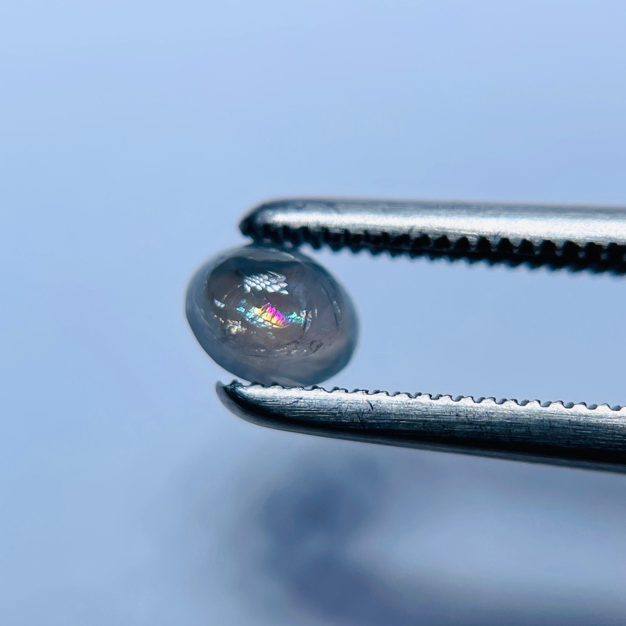 0.48Ct Cats-Eye Alexandrite Lake Manyara Tanzania. Untreated Unheated. Yep Thats A Rainbow In It